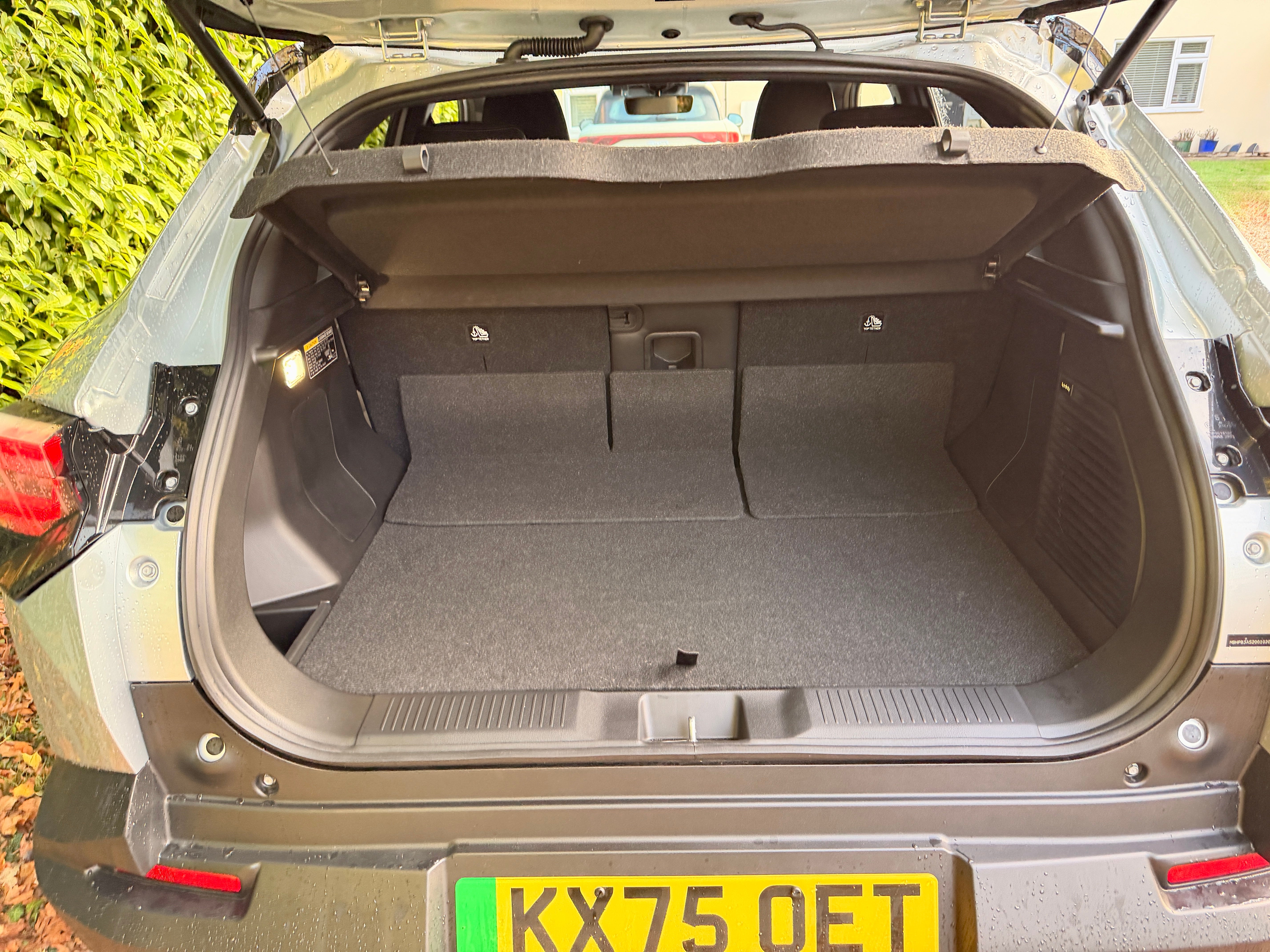 The Suzuki e Vitara's boot isn't especially generous