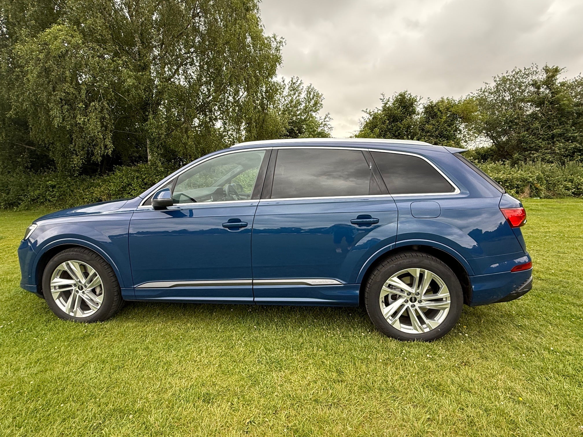 Potential buyers will need a large parking space to accommodate the Q7 - it’s almost 5.1 metres long