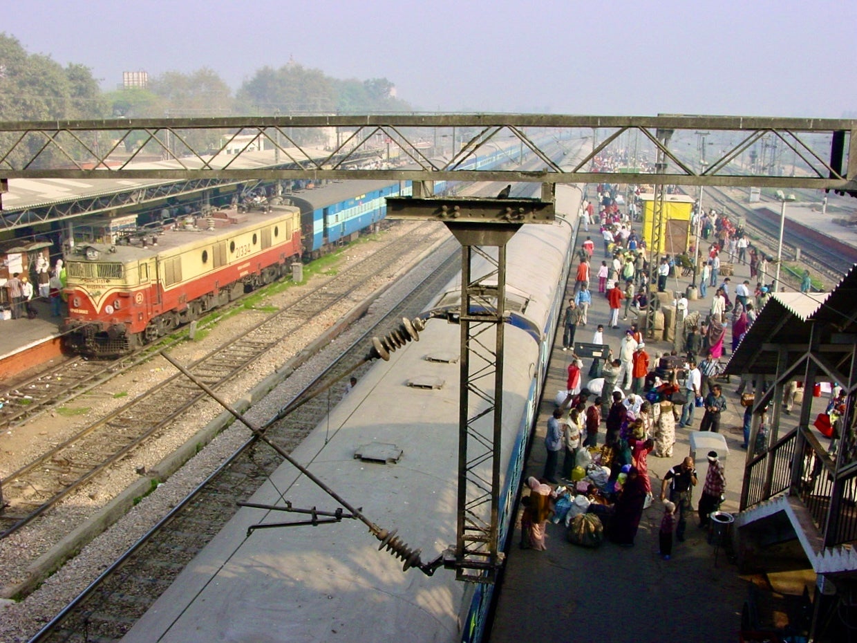 <p>Line of best fit: Indian Railways is the greatest transport undertaking on earth</p>
