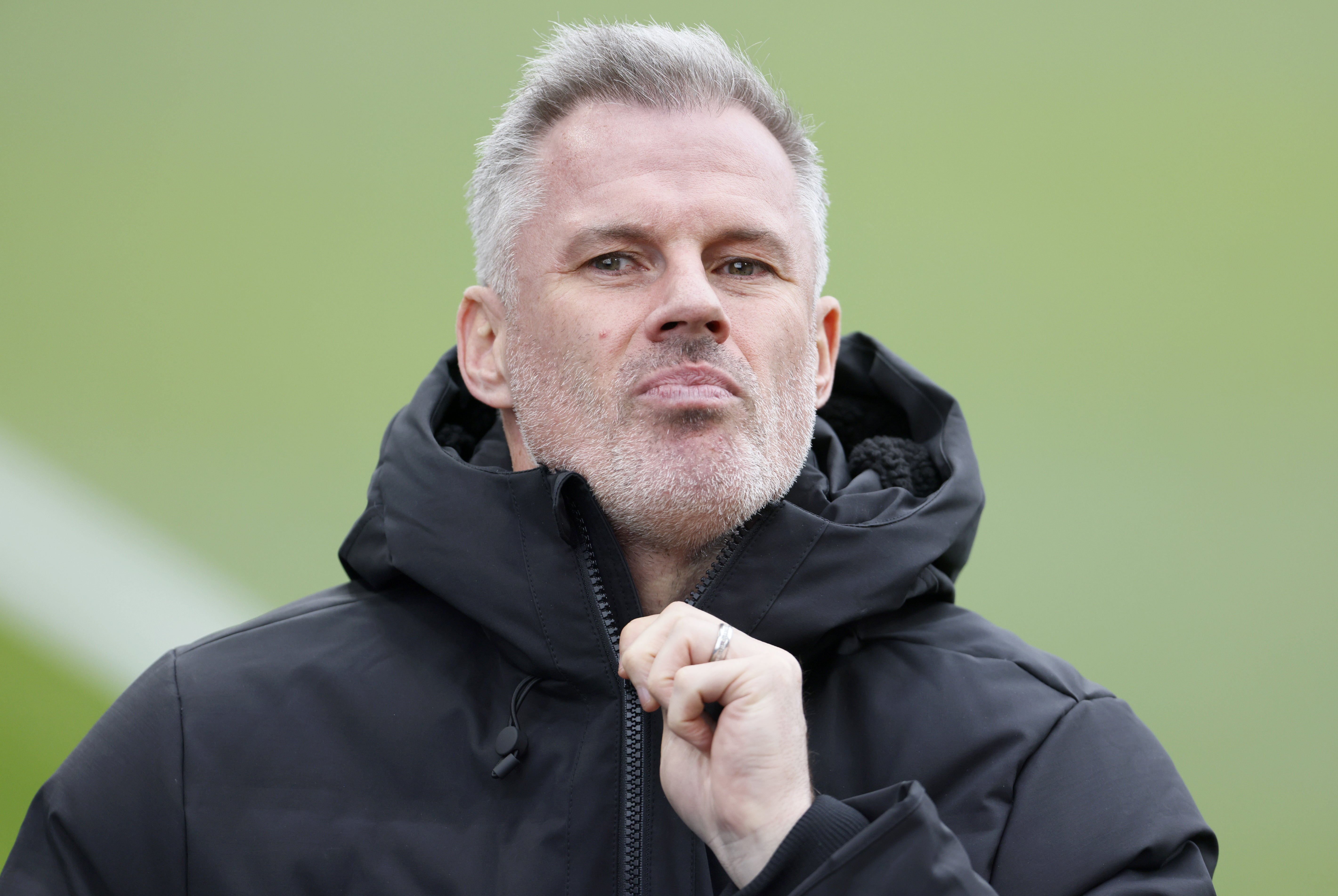 Jamie Carragher has hit out at Mohamed Salah again (Richard Sellers/PA)