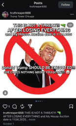 Snyder é acusado de postar repetidamente fotos e vídeos ameaçadores online. Ele foi preso anteriormente em 2022 após alegar que iria atirar em uma loja de celulares