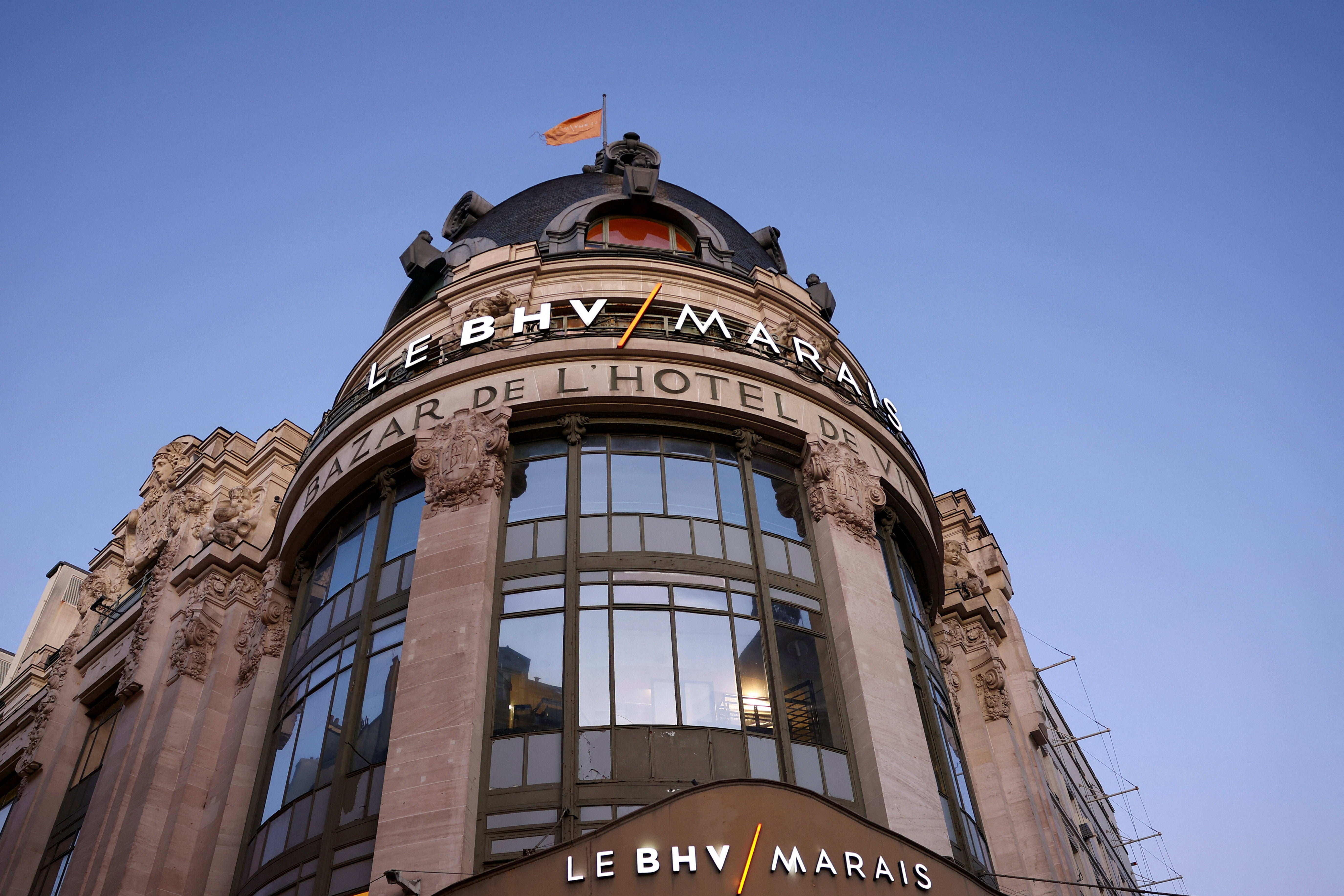 A view of the BHV Marais department store, in Paris, France, 31 October 2025