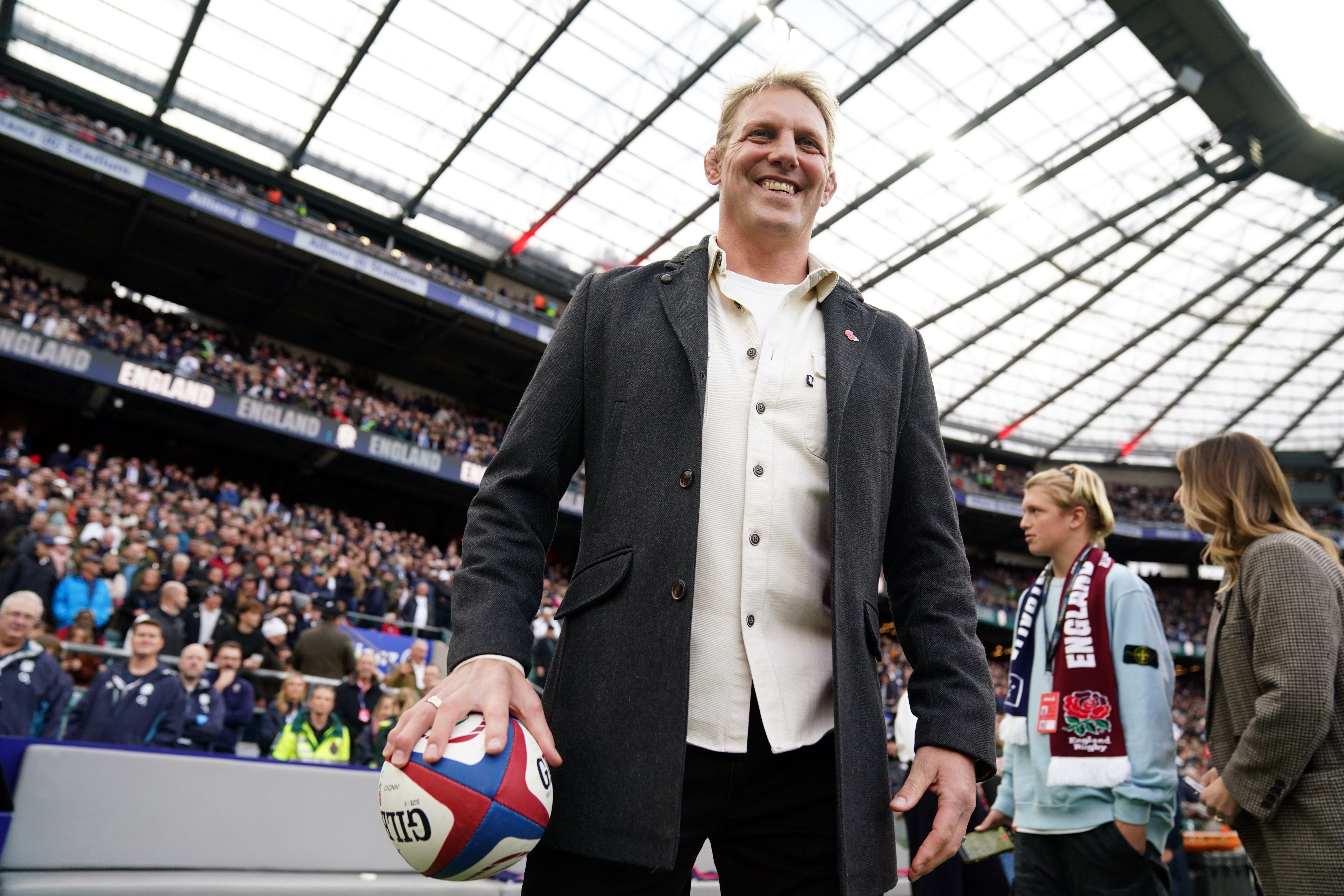 Former England captain Lewis Moody was given a warm welcome at Allianz Stadium on Saturday