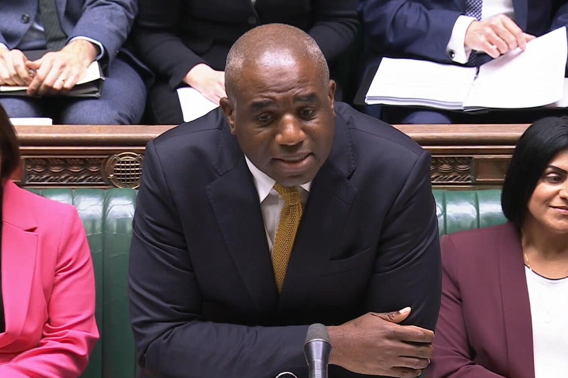 Deputy Prime Minister David Lammy did not wear a poppy
