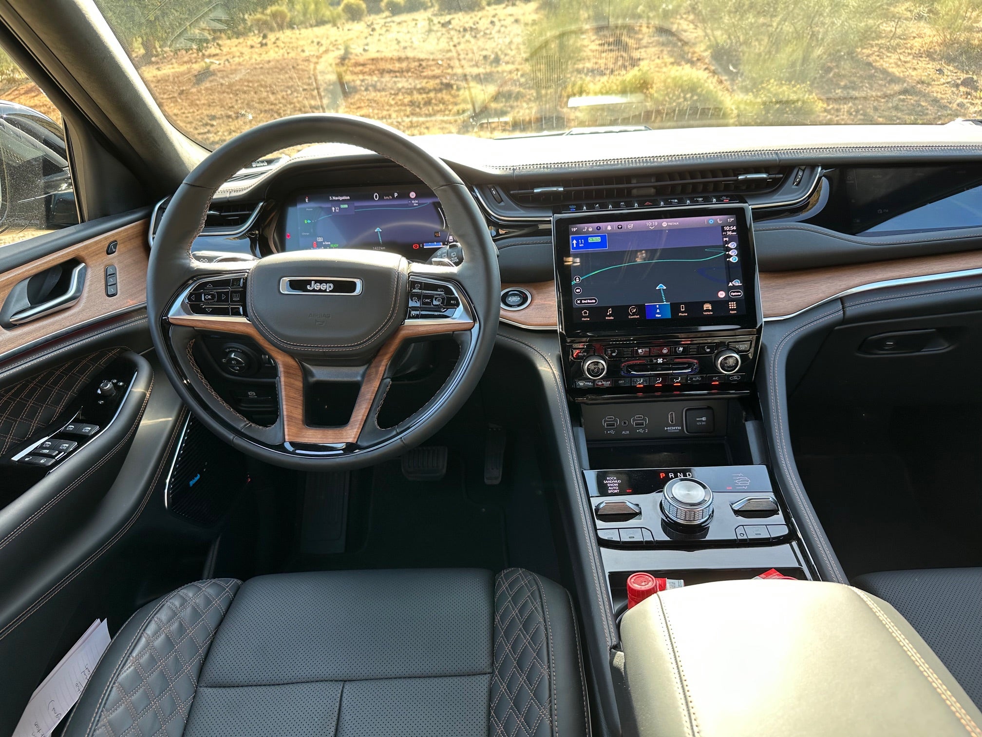 All the seat heating and ventilation settings you could wish for