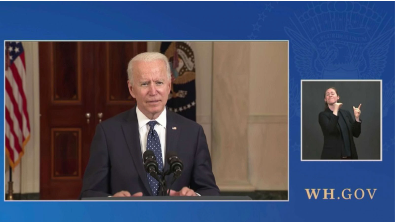 The White House began providing ASL interpreters at press briefings in 2021. The National Association of the Deaf had sued the first Trump administration for failing to provide them