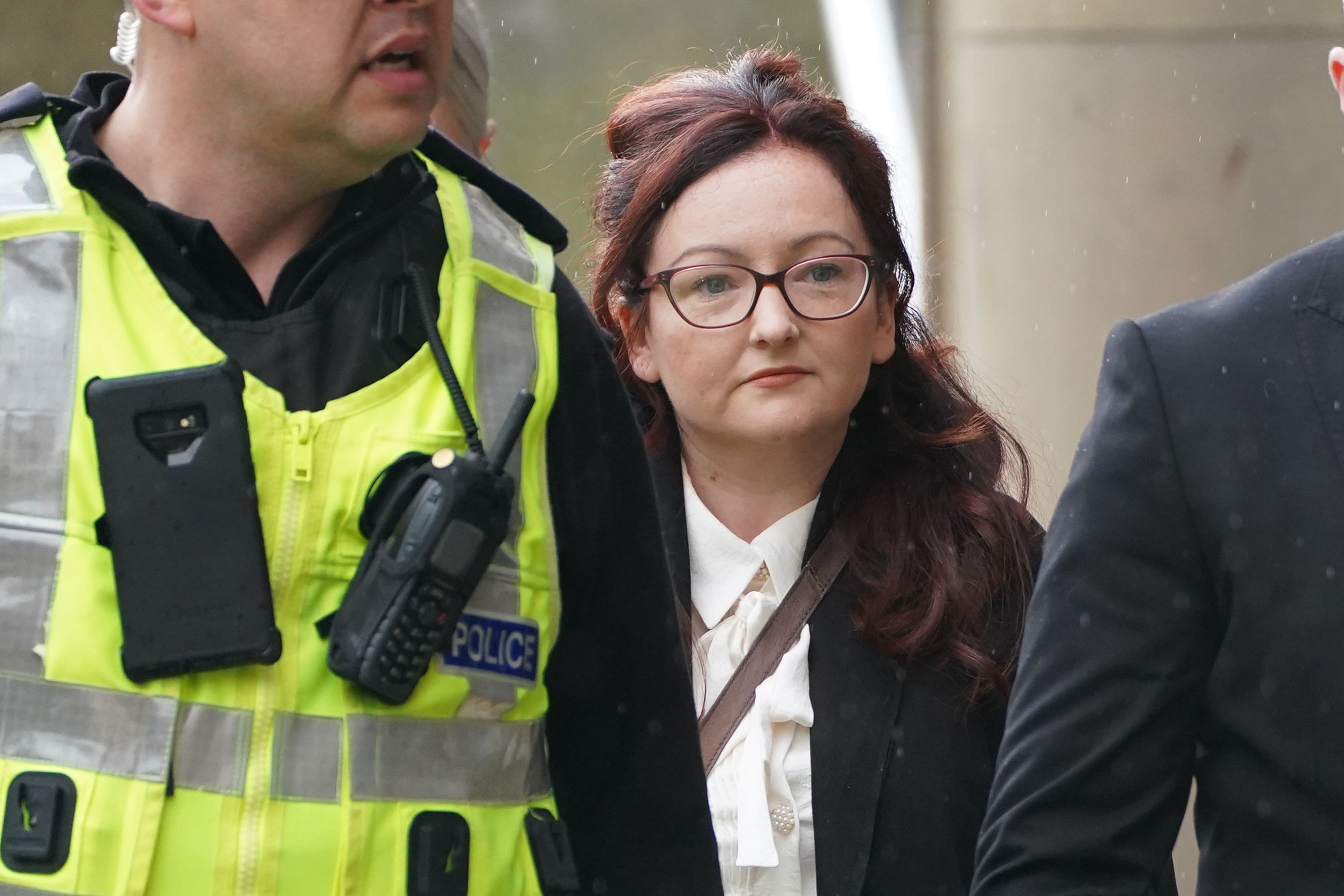 Pc Nicole Short was injured in the incident which led to the death of Sheku Bayoh (Andrew Milligan/PA)