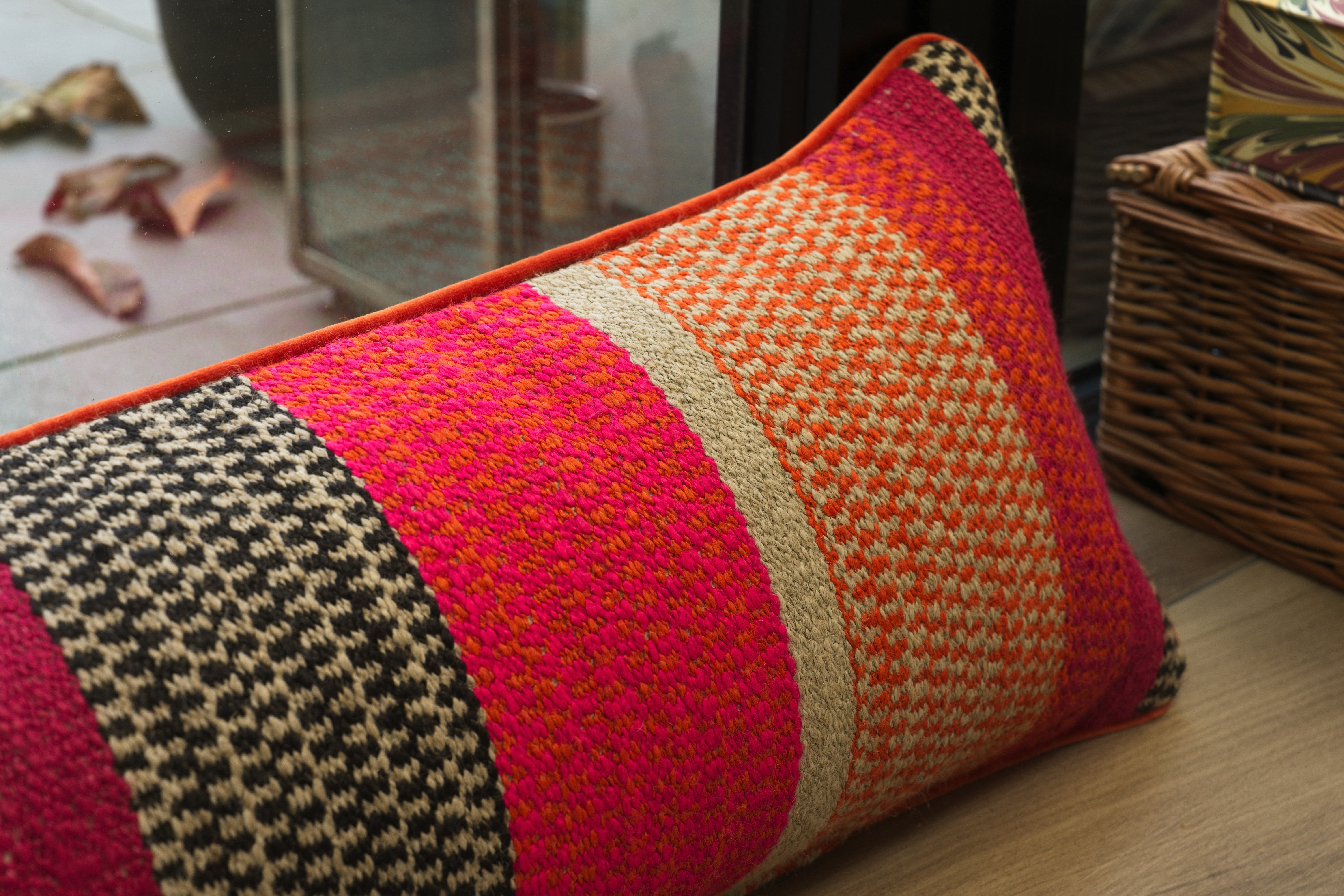 <p>Andrew Martin, Llama Orange draught excluder, £129</p>