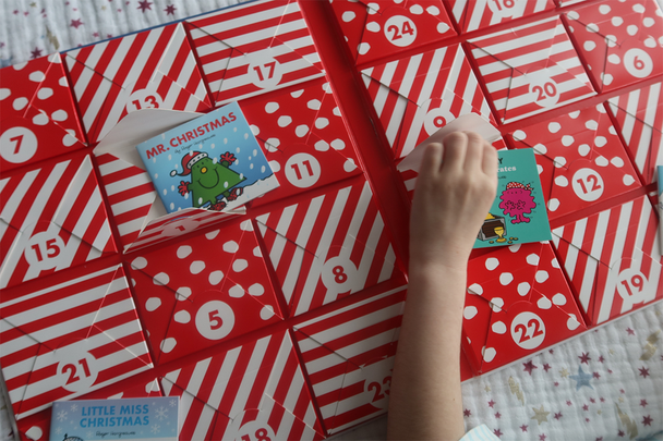 Best Christmas book for kids IndyBest review ‘Mr Men & Little Miss Advent Calendar’ by Adam Hargreaves, published by Farshore