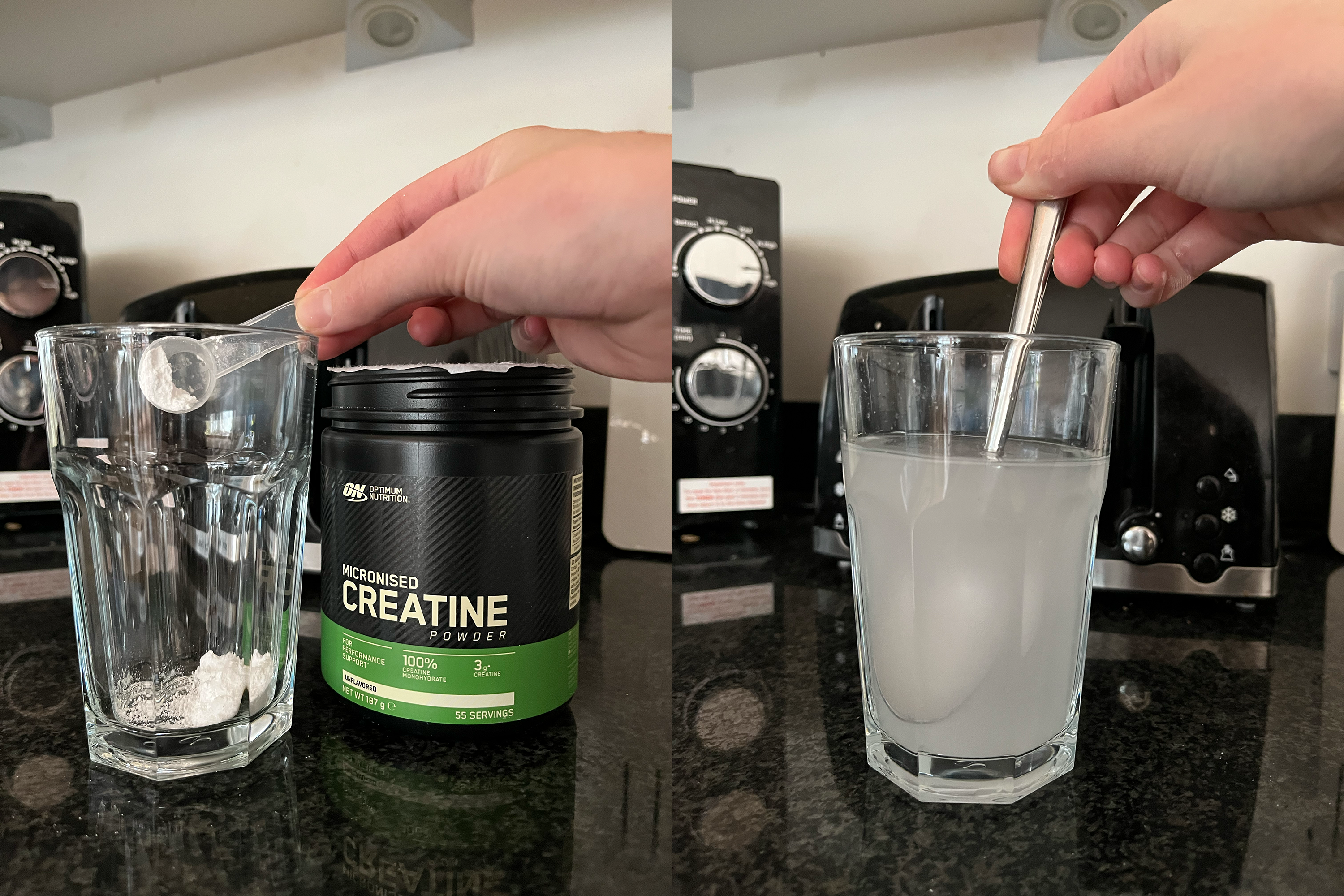 I used each creatine as part of my daily exercise routine