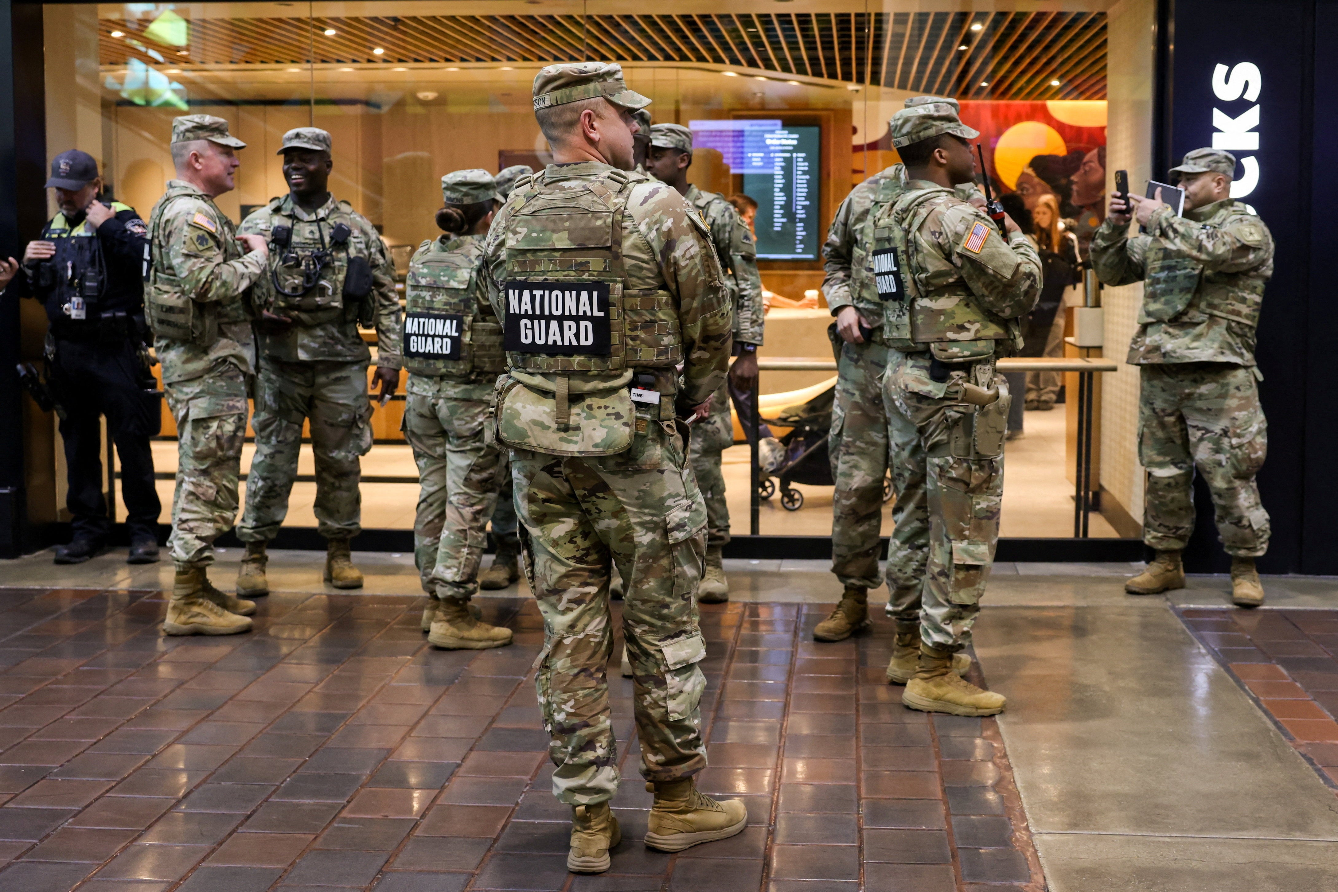 Trump has also deployed federalized National Guard troops to Democratic-led cities in what his opponents are is designed to stir up more unrest against what is becoming his own national policing force