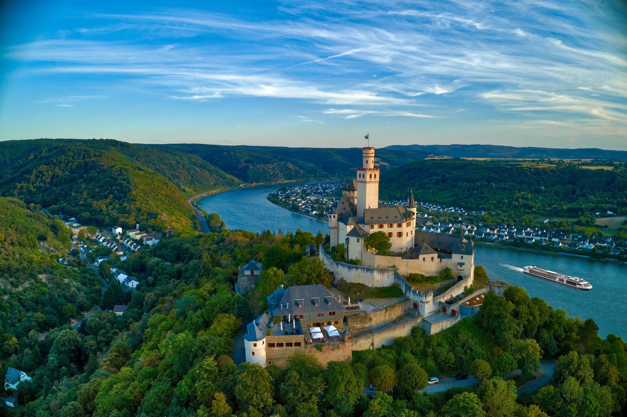 The Middle Rhine was a particularly memorable section of the route
