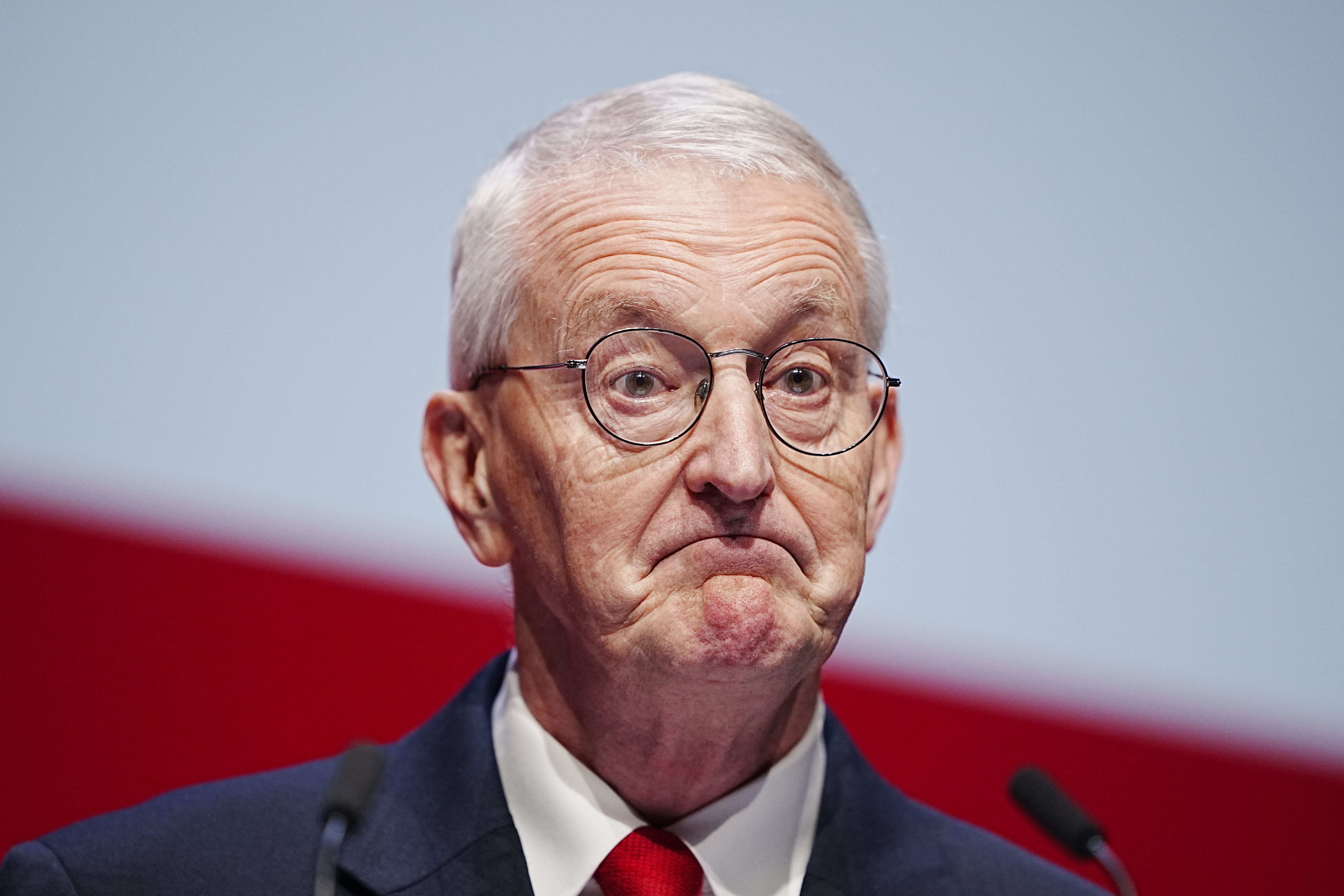 Hilary Benn said the NI Executive had the choice to raise its own revenue (Peter Byrne/PA)