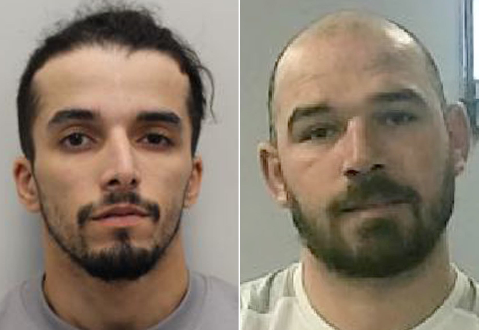 Escaped prisoners Brahim Kaddour-Cherif and William (Billy) Smith