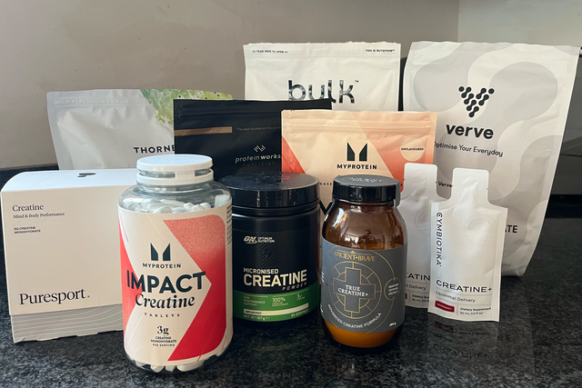 <p>I tested a range of creatines, from travel sachets to blends</p>
