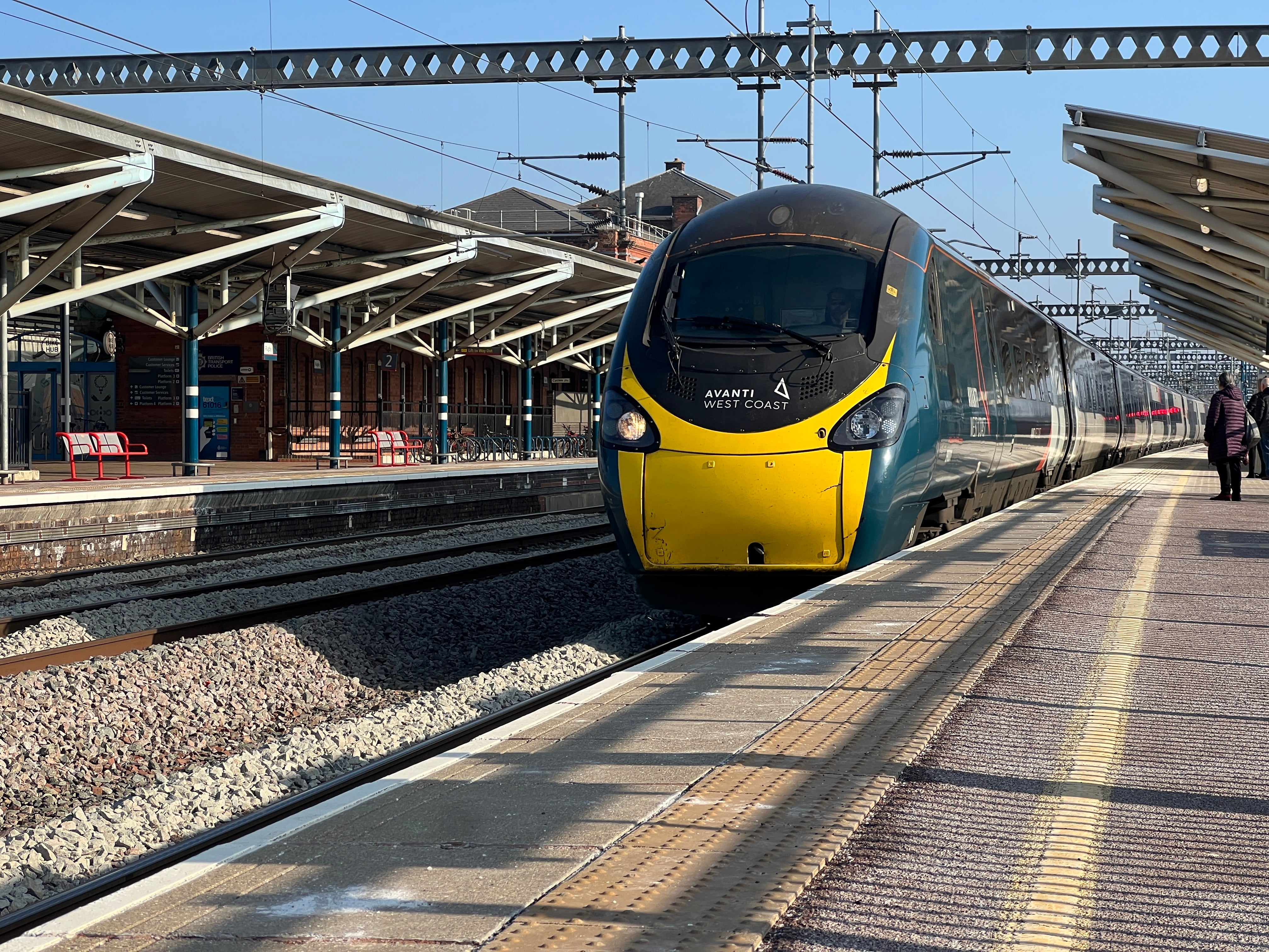 The best Avanti West Coast fares are for advance tickets for midweek trains