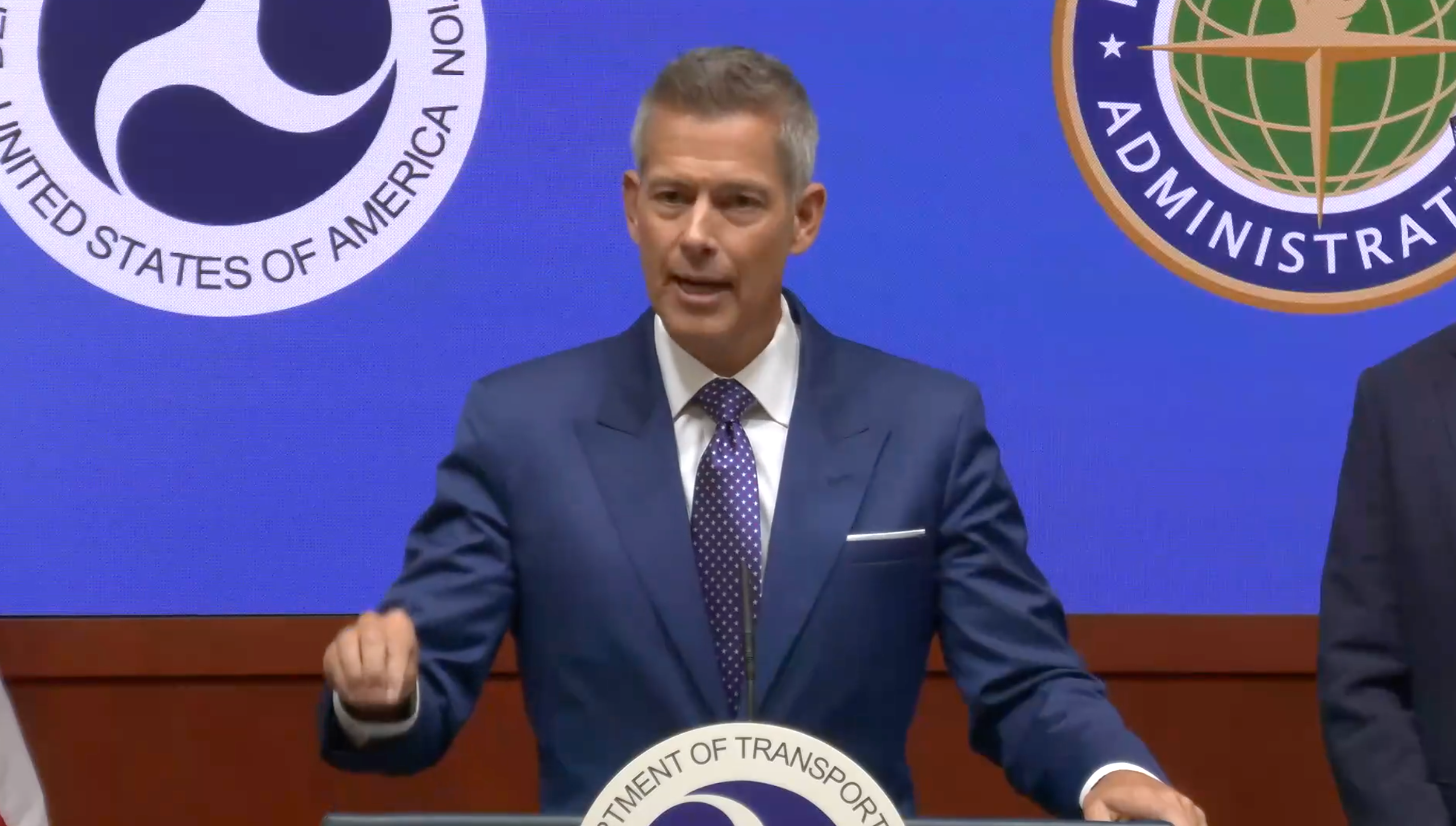 Transportation Secretary Sean Duffy announced Wednesday that the action would be taken to at ‘high-volume’ airports in order to maintain safety