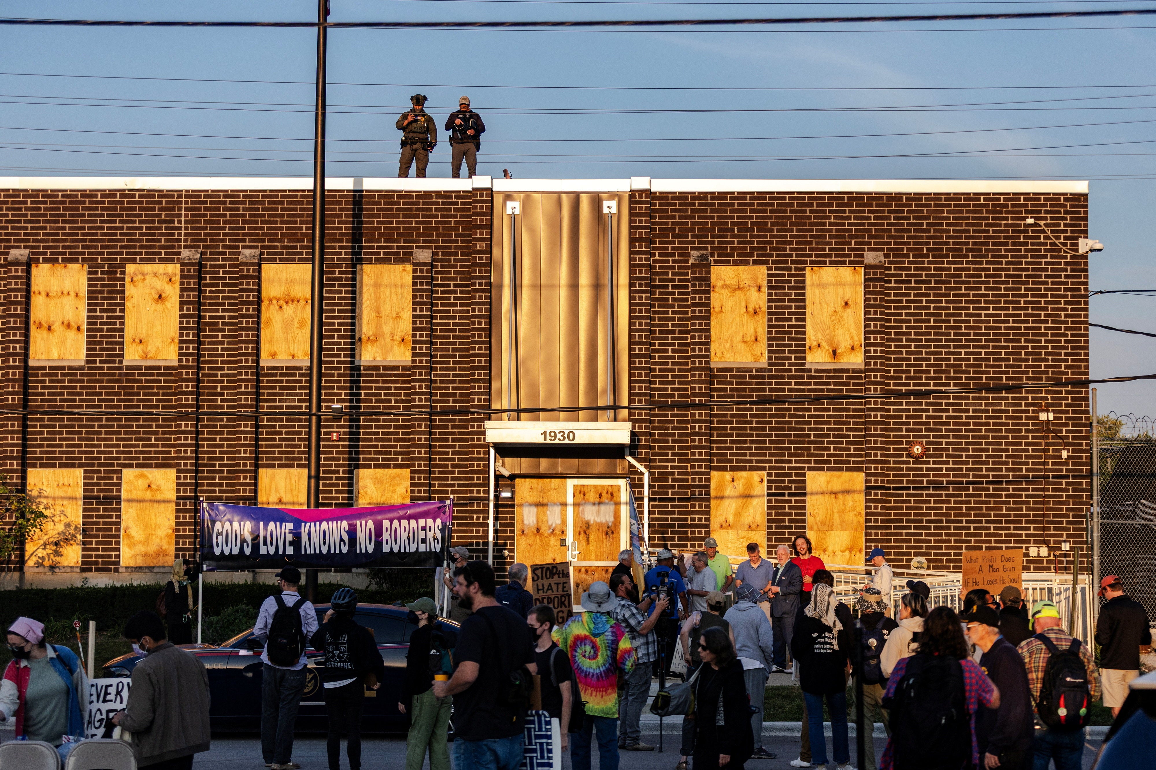 Detainees described ‘horrific’ conditions inside the Broadview facility, where people don’t have access to showers or basic hygiene while being crammed into cells and force to sleep on floor or near open toilets