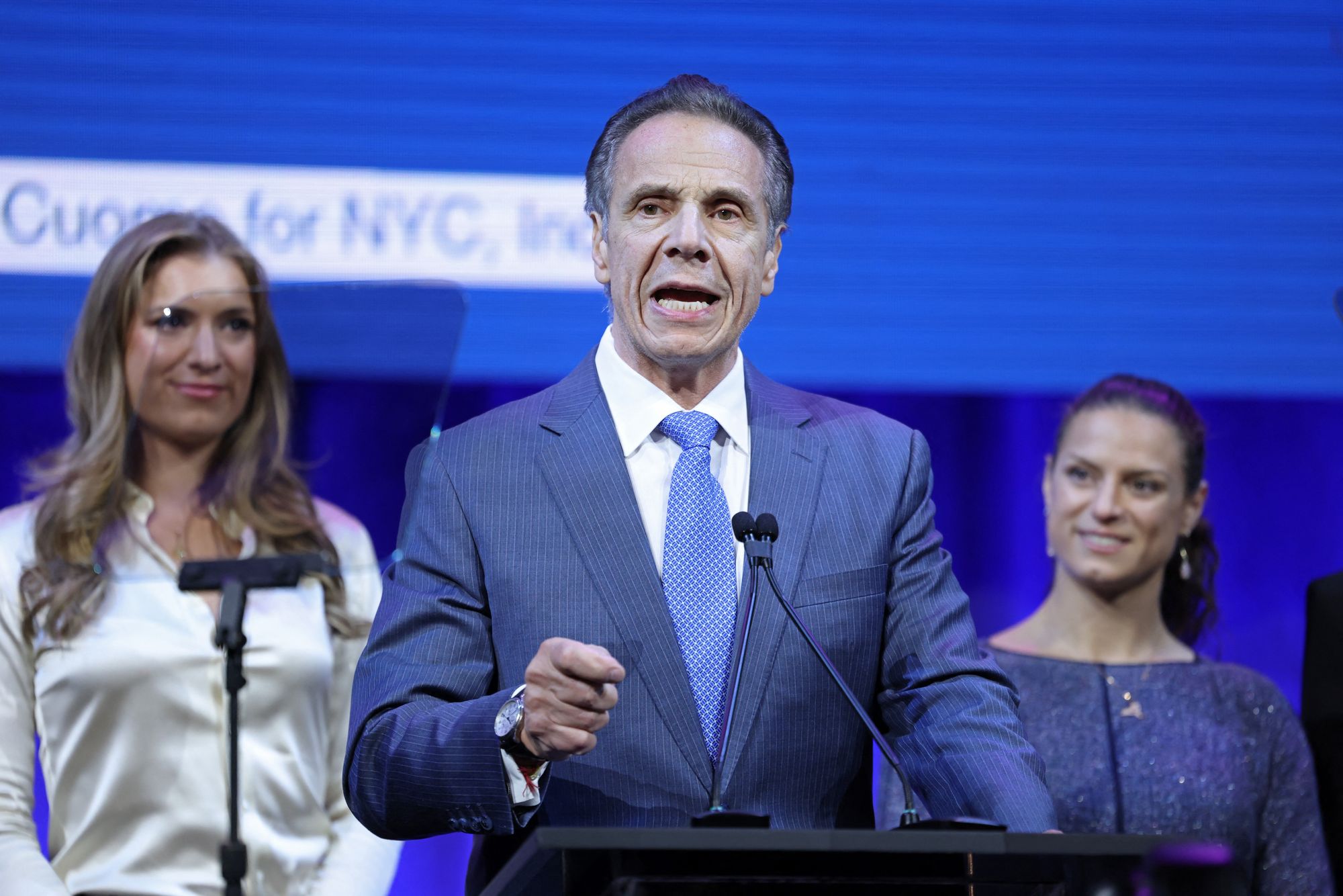 Andrew Cuomo conceded the election late Tuesday night.