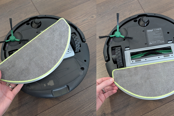 iRobot Roomba combo 105 robot vacuum review mop