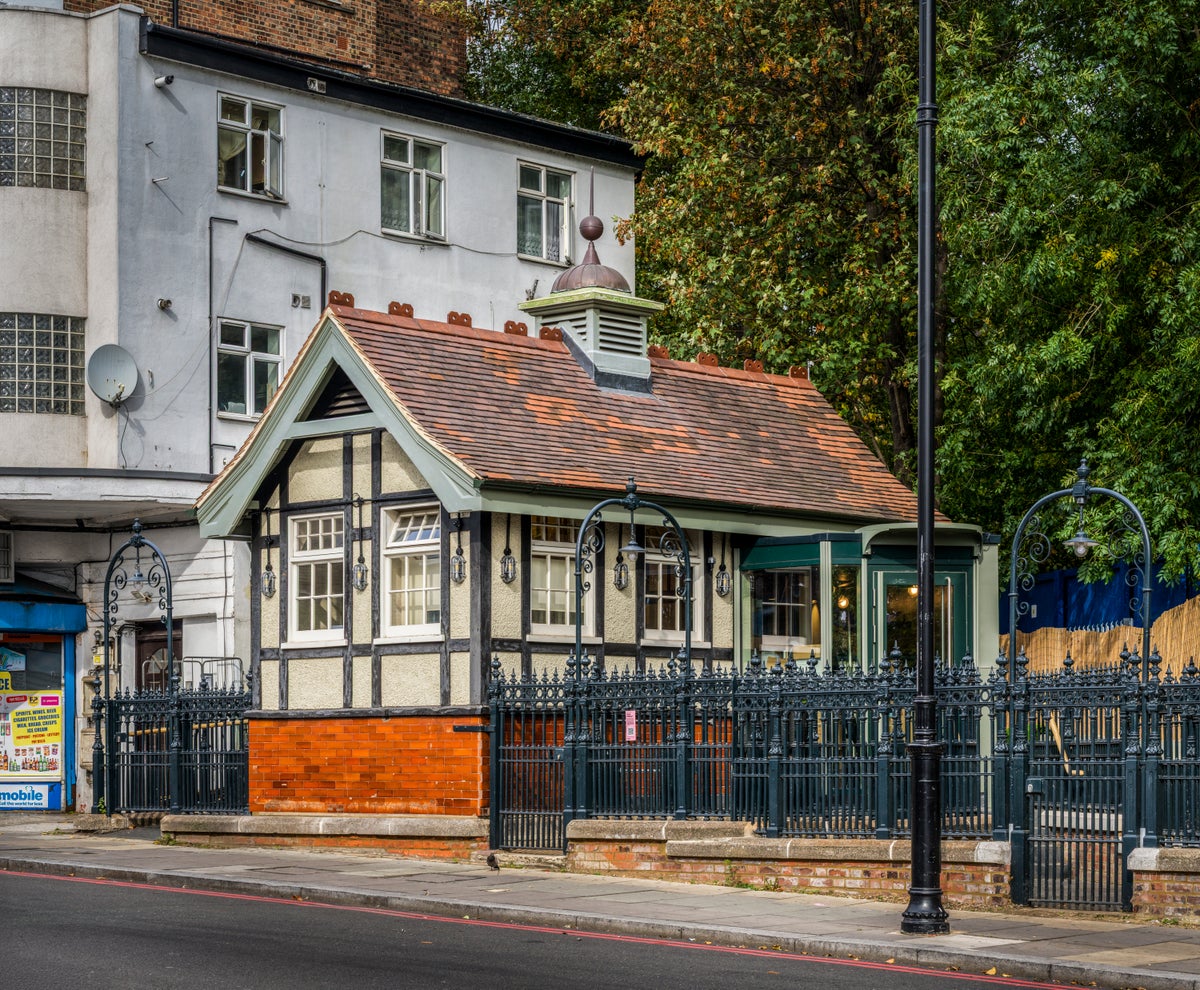 Restored heritage public toilets