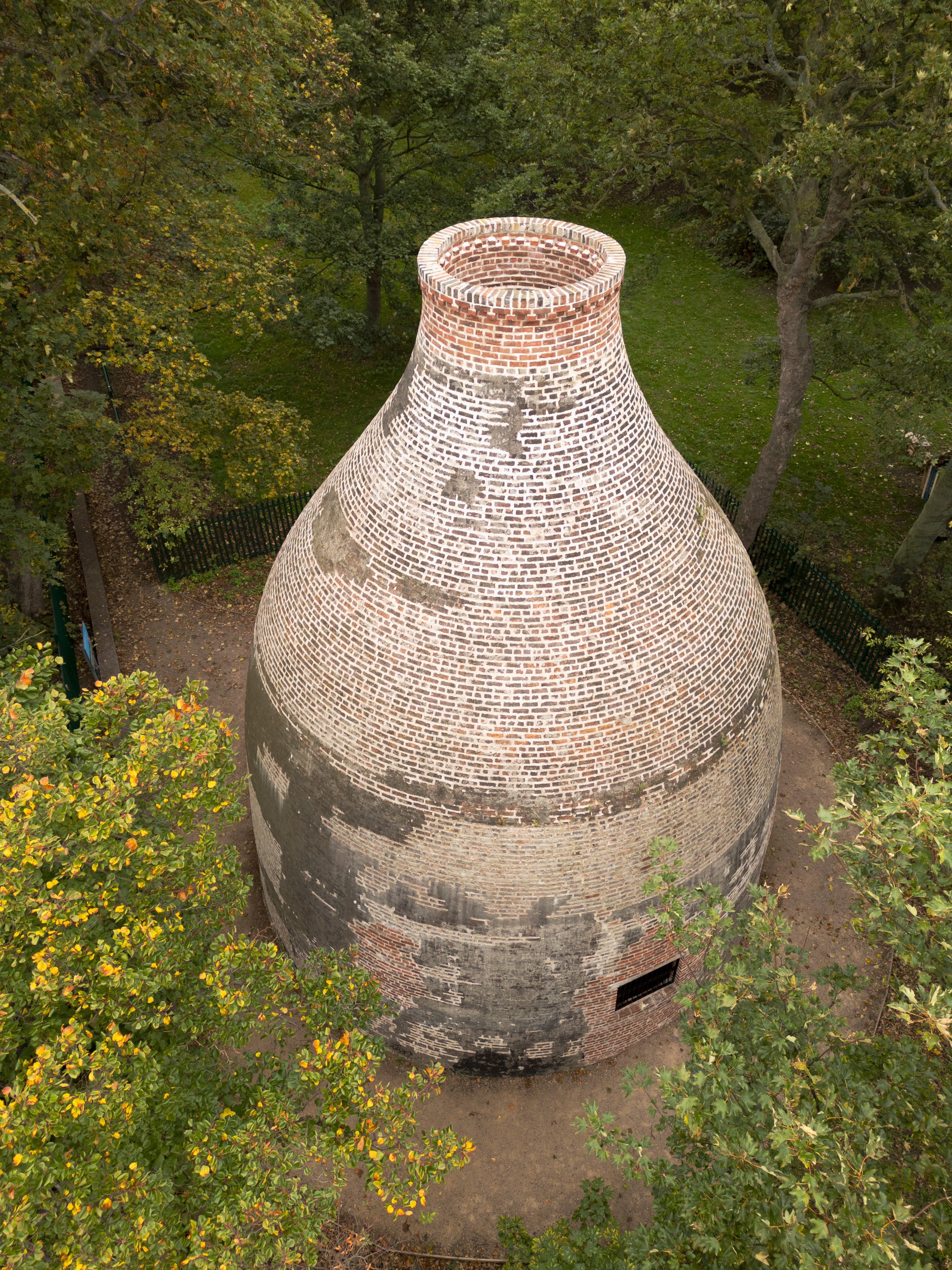 Rockingham kiln has been repaired and is off the at-risk register (Historic England/PA)