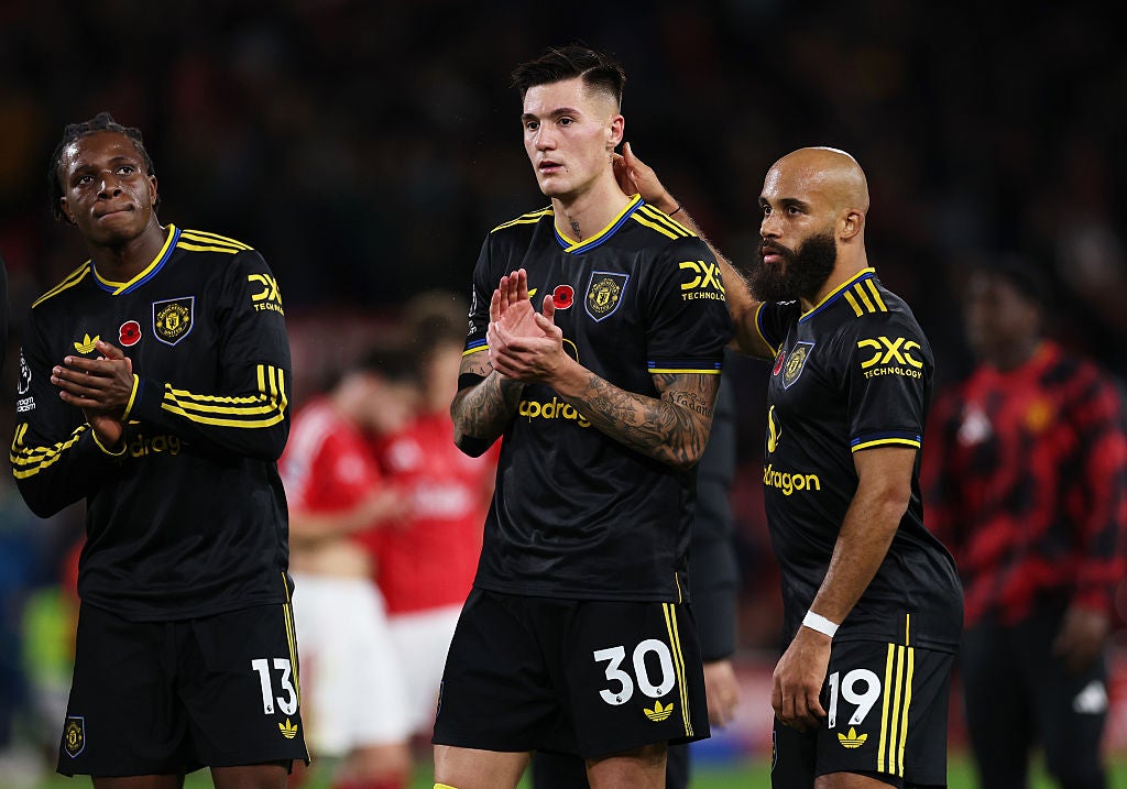 Benjamin Sesko has not found the net for Manchester United since the start of October