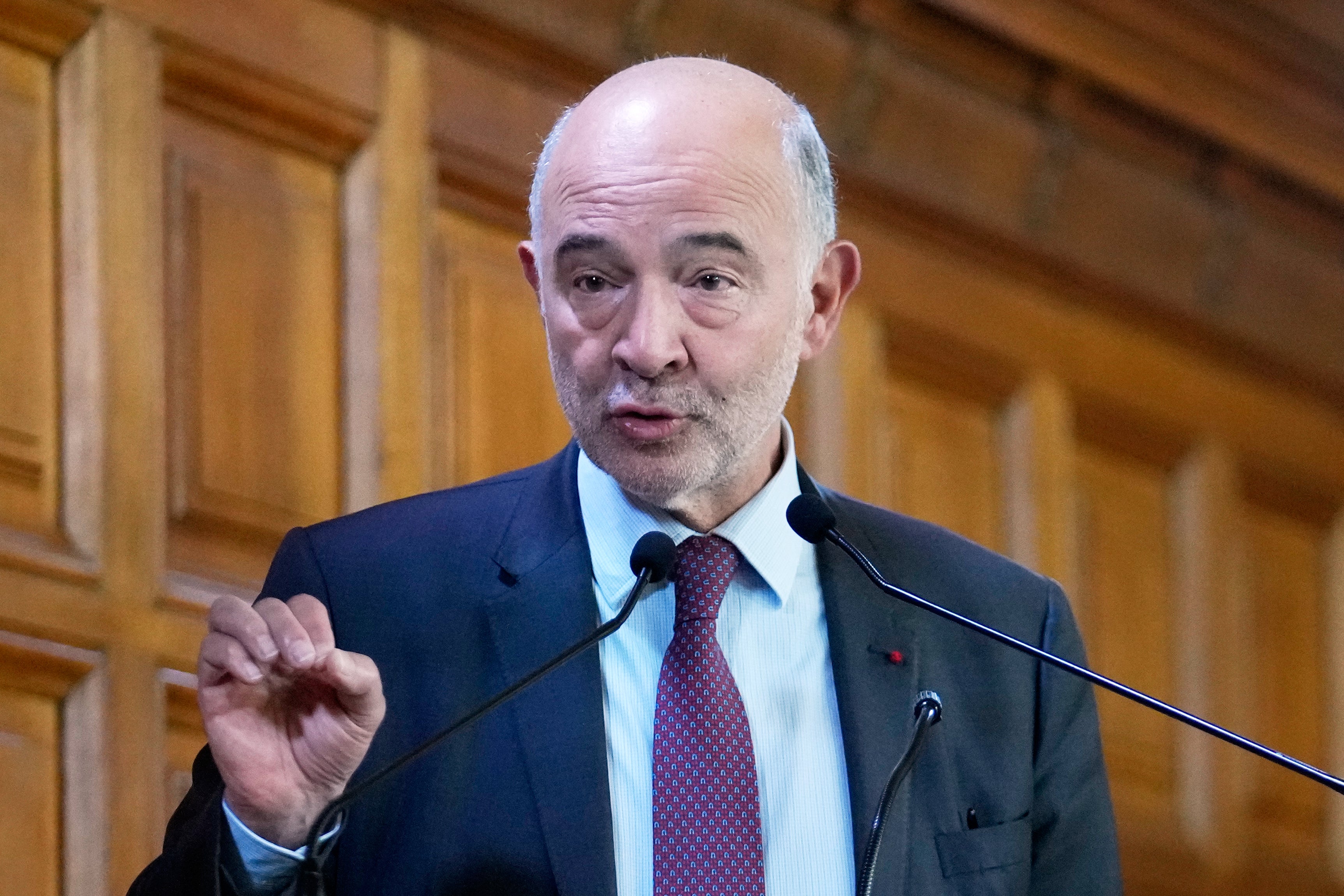 Mr Moscovici called the robbery a ‘deafening’ alarm