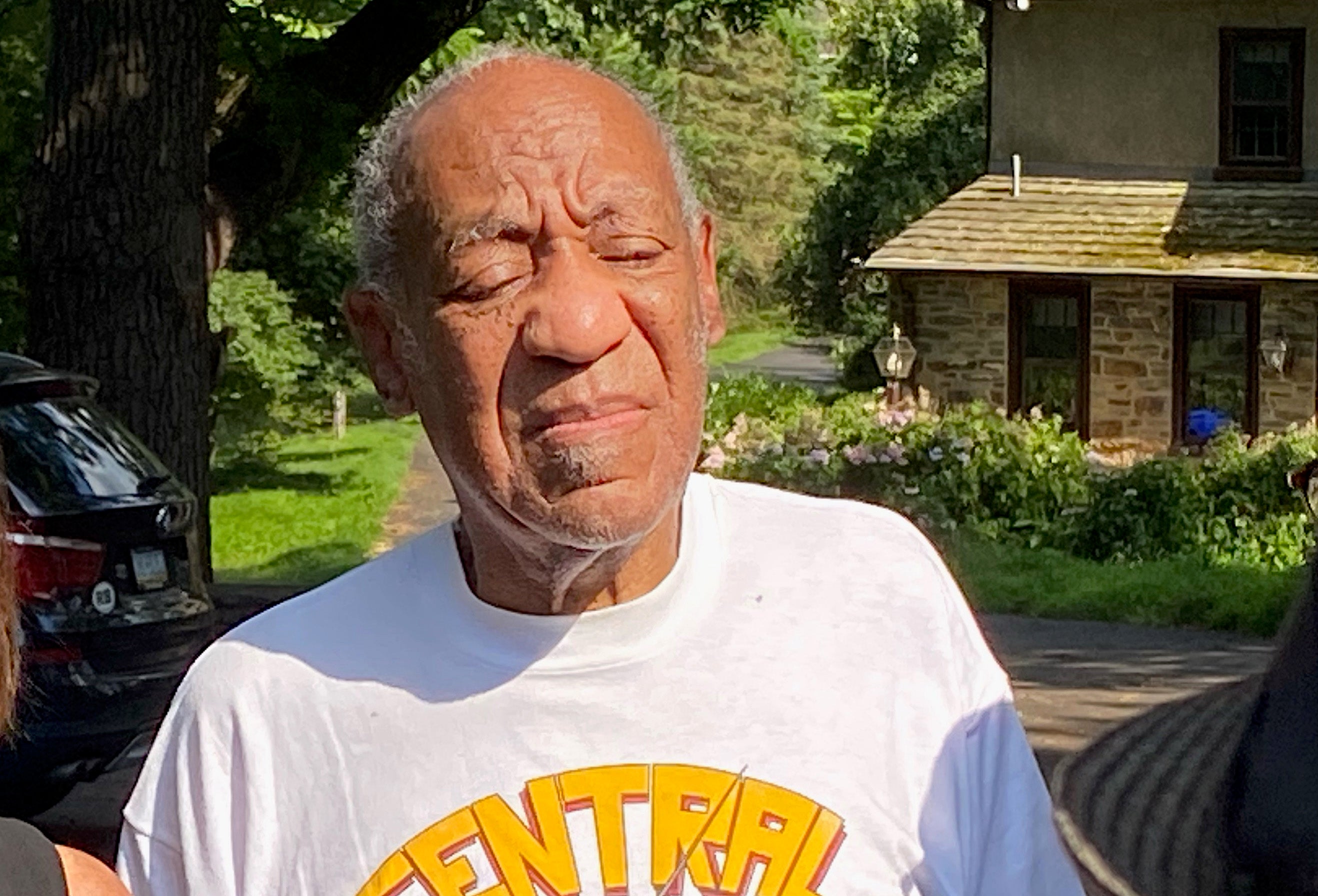Bill Cosby photographed in 2021 after he was released from prison