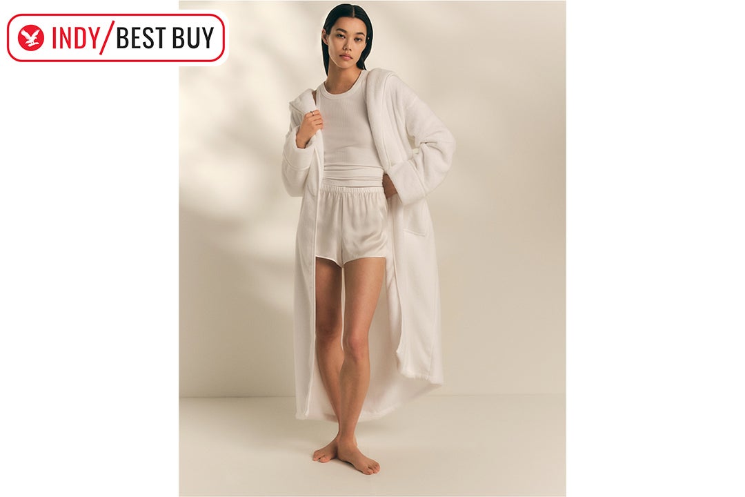 The White Company Hydrocotton hooded robe