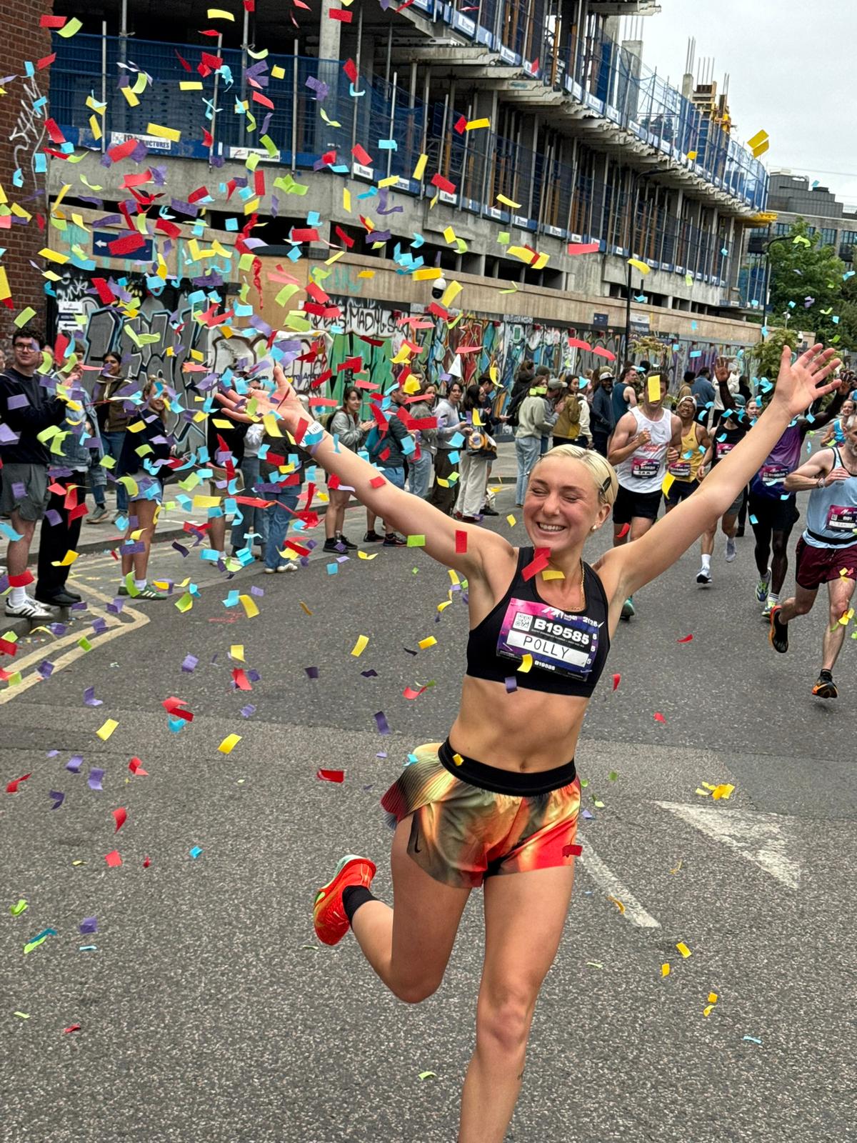 ‘Running is freedom’: Polly Evans running the 2025 London Marathon