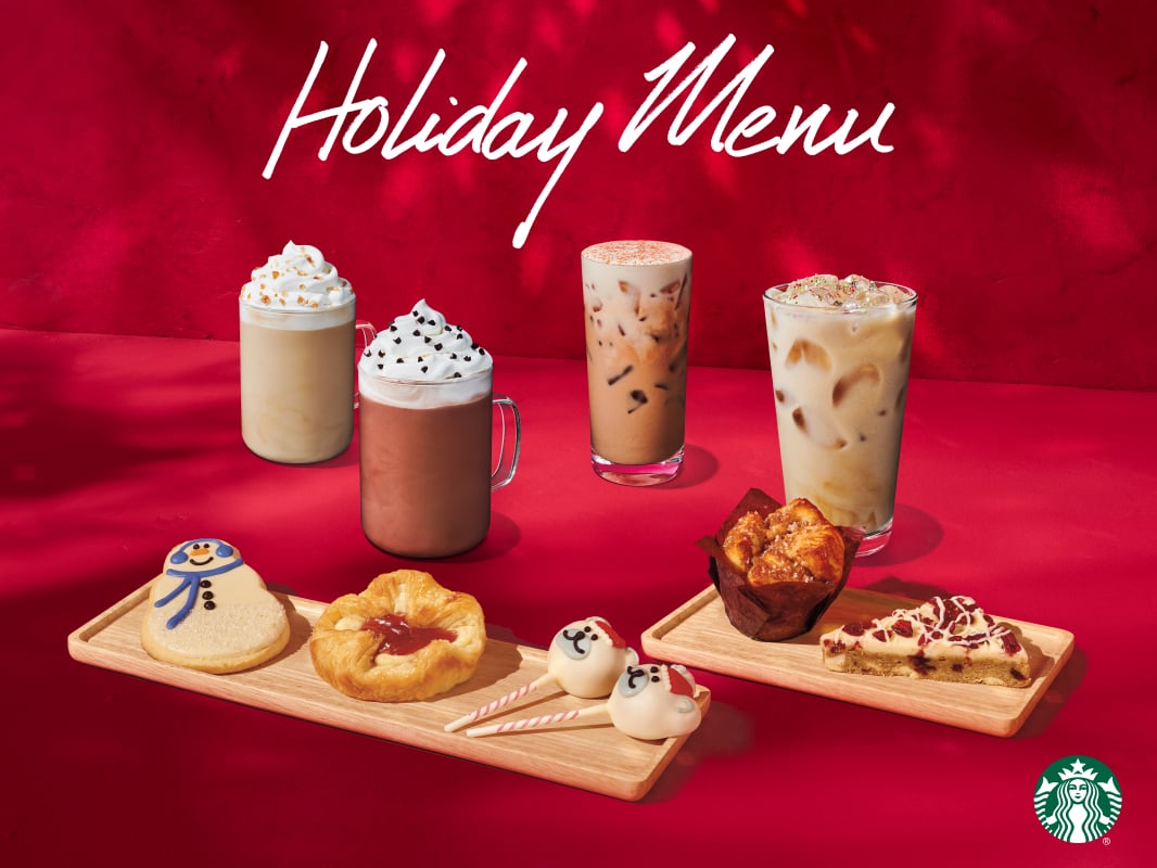 Starbucks launched its holiday drinks and food items, including Snowman Cookies and Iced Gingerbread Chai, on November 6, having already unveiled its festive cups