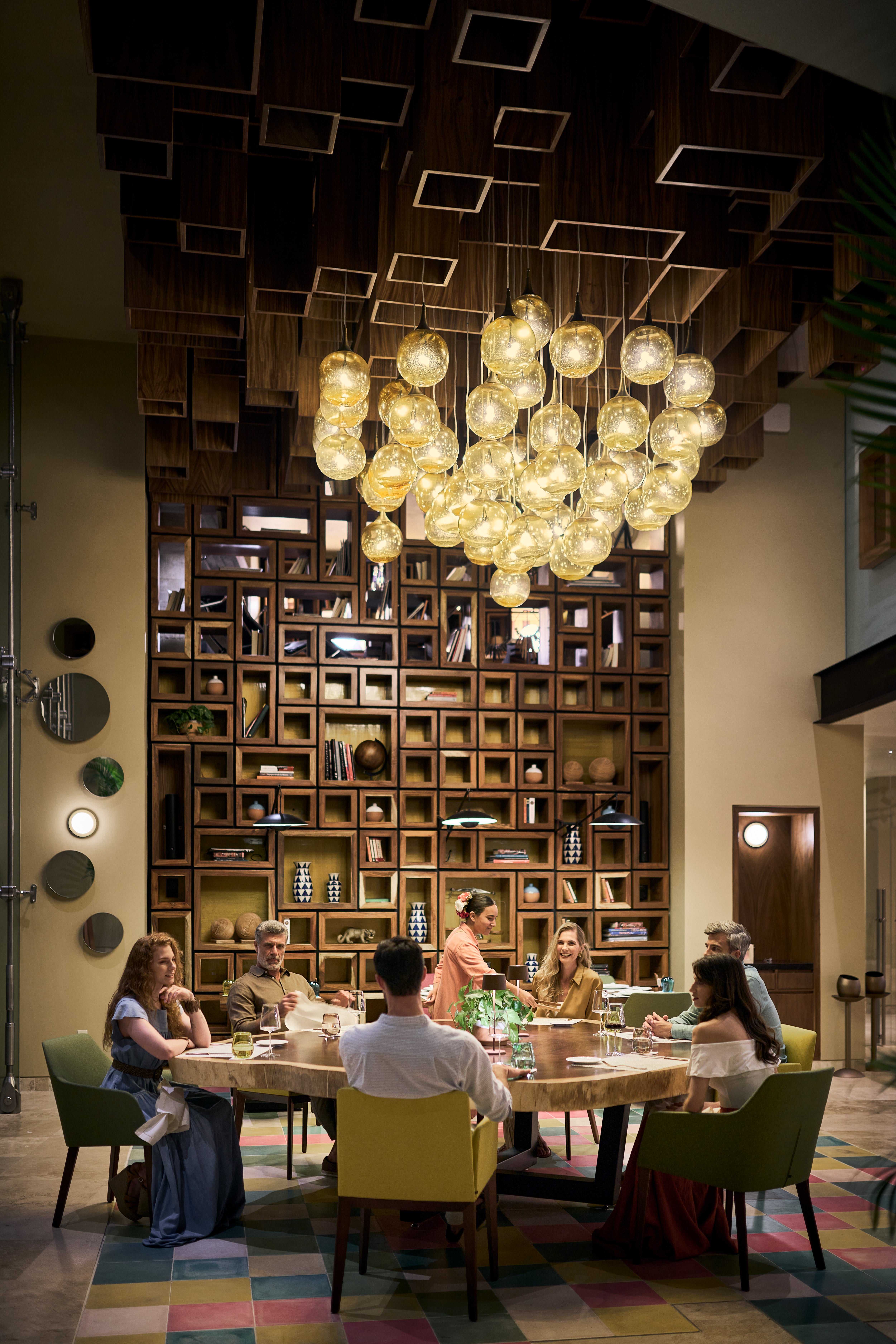 The Tuch de Luna restaurant opens for three meals a day