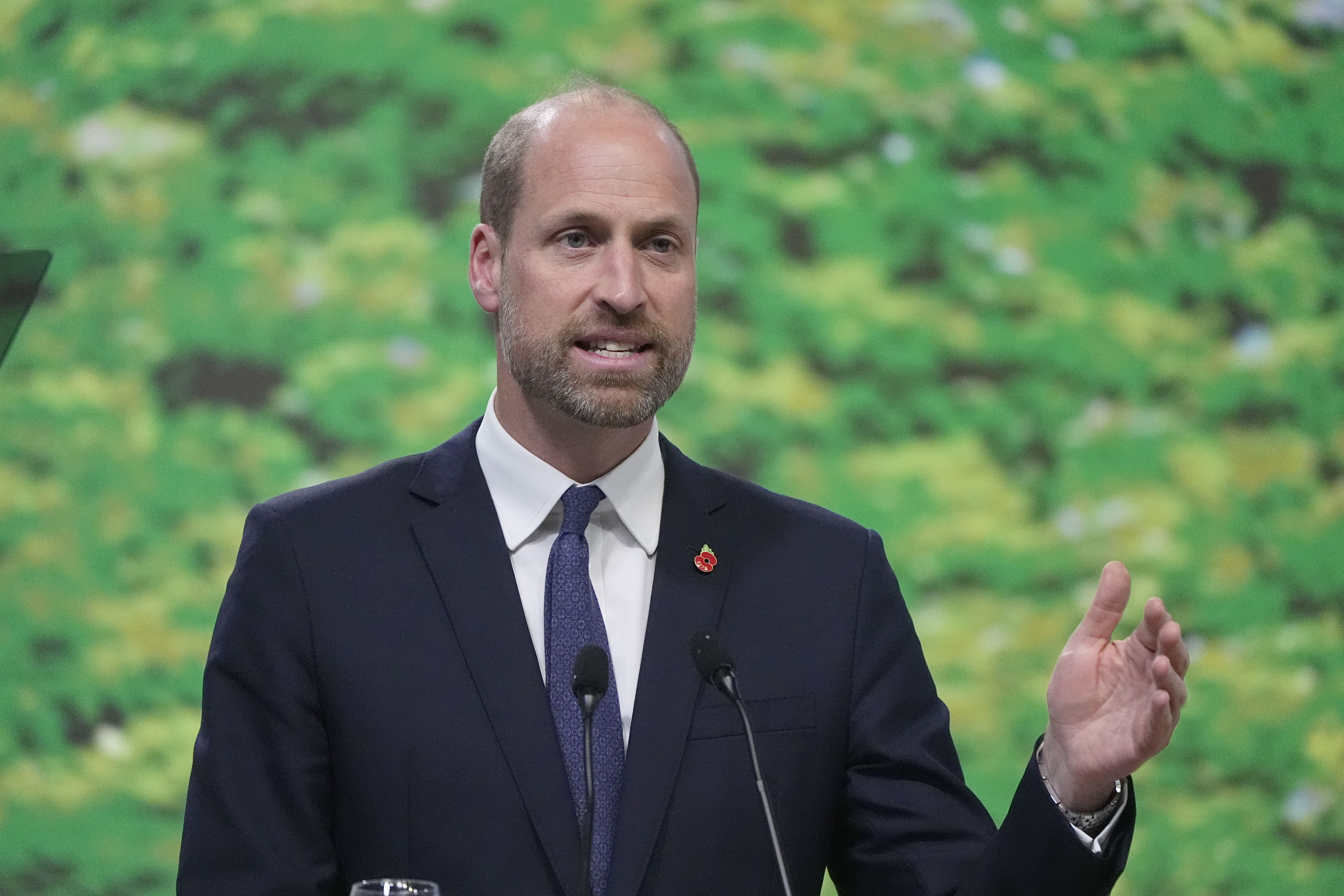 The Prince of Wales speaks during the Cop30 UN climate conference in Belem, Brazil (Aaron Chown/PA)