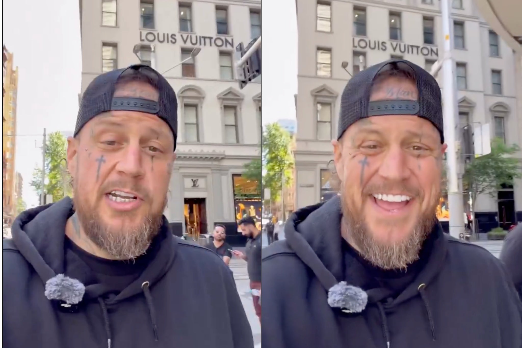 ‘The last time I was looked at like a criminal this bad... I was an actual criminal,’ the rapper said