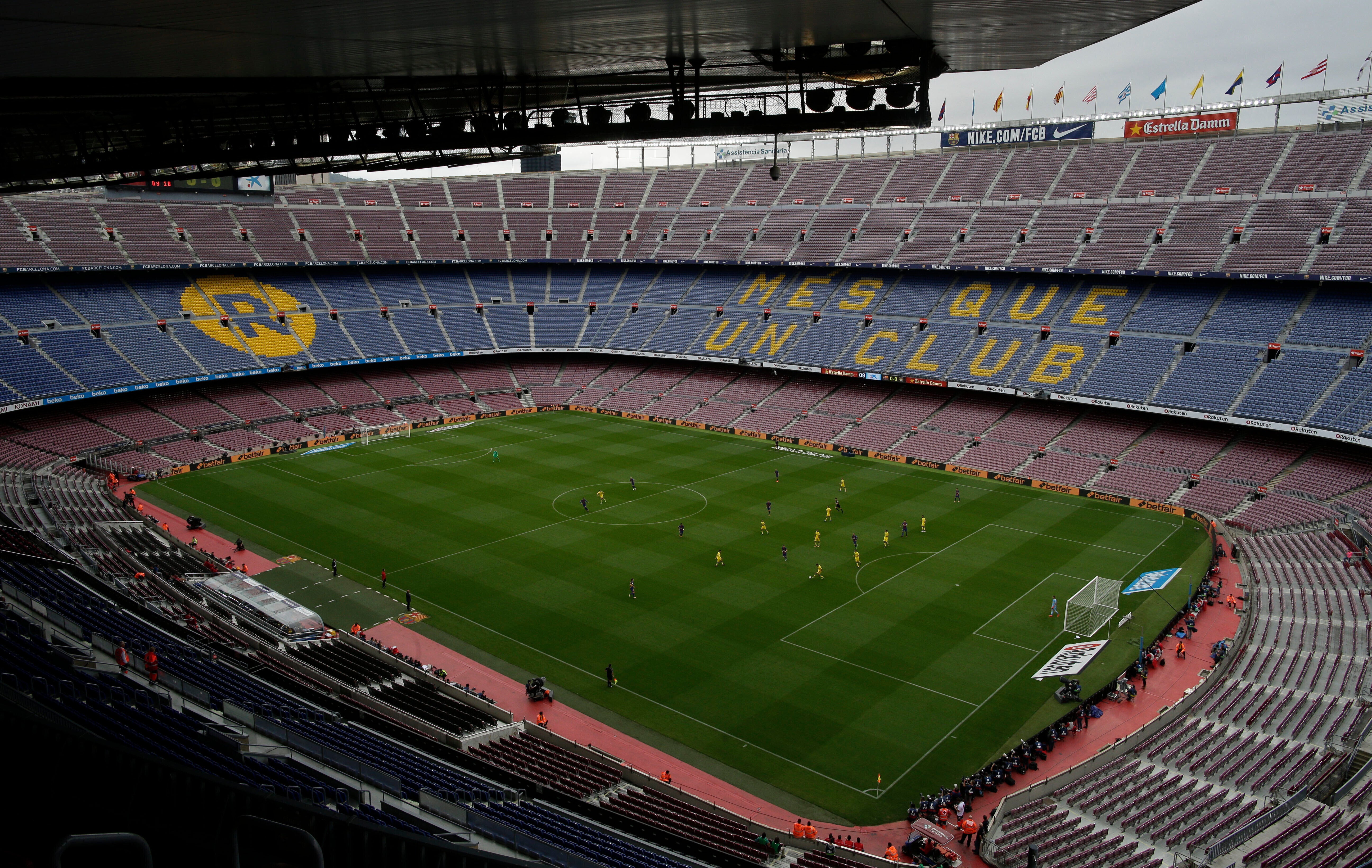 The Nou Camp is set to host Barcelona’s league match with Athletic Bilbao this weekend