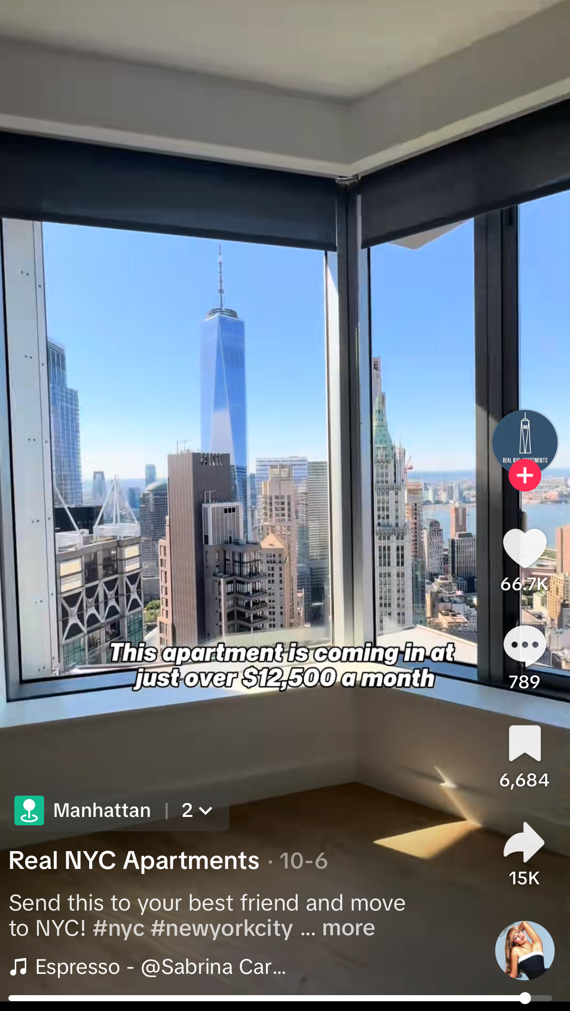 Social media users are stealing real companies' listings, like videos made by Real NYC Apartments, and slapping fake price tags on them, the company’s CEO said