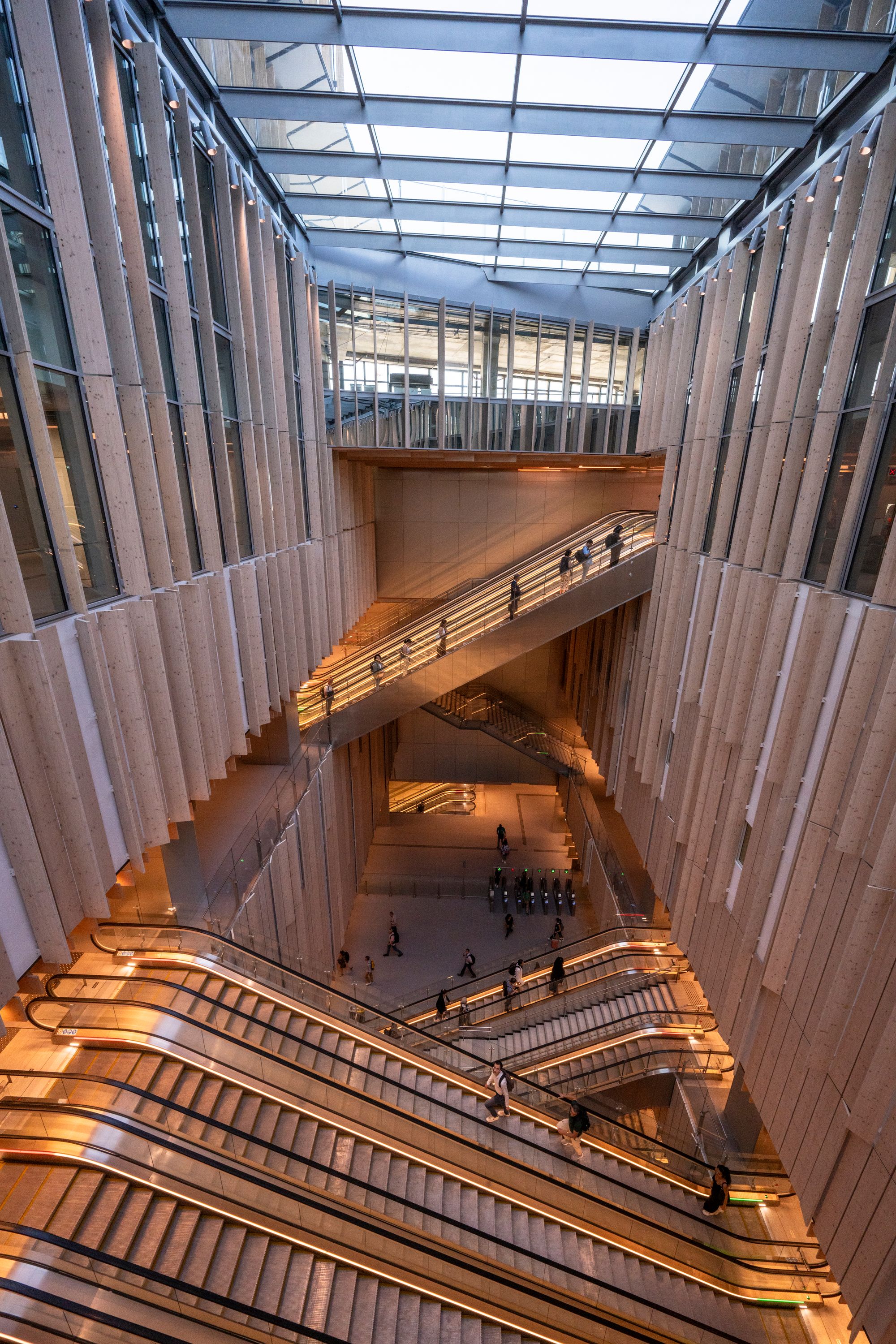 Saint-Denis Pleyel Station in Saint-Denis, France