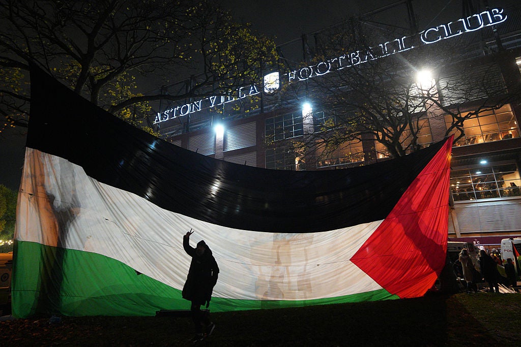 <p>Pro-Palestine protests surrounding the Europa League clash overshadowed the action</p>