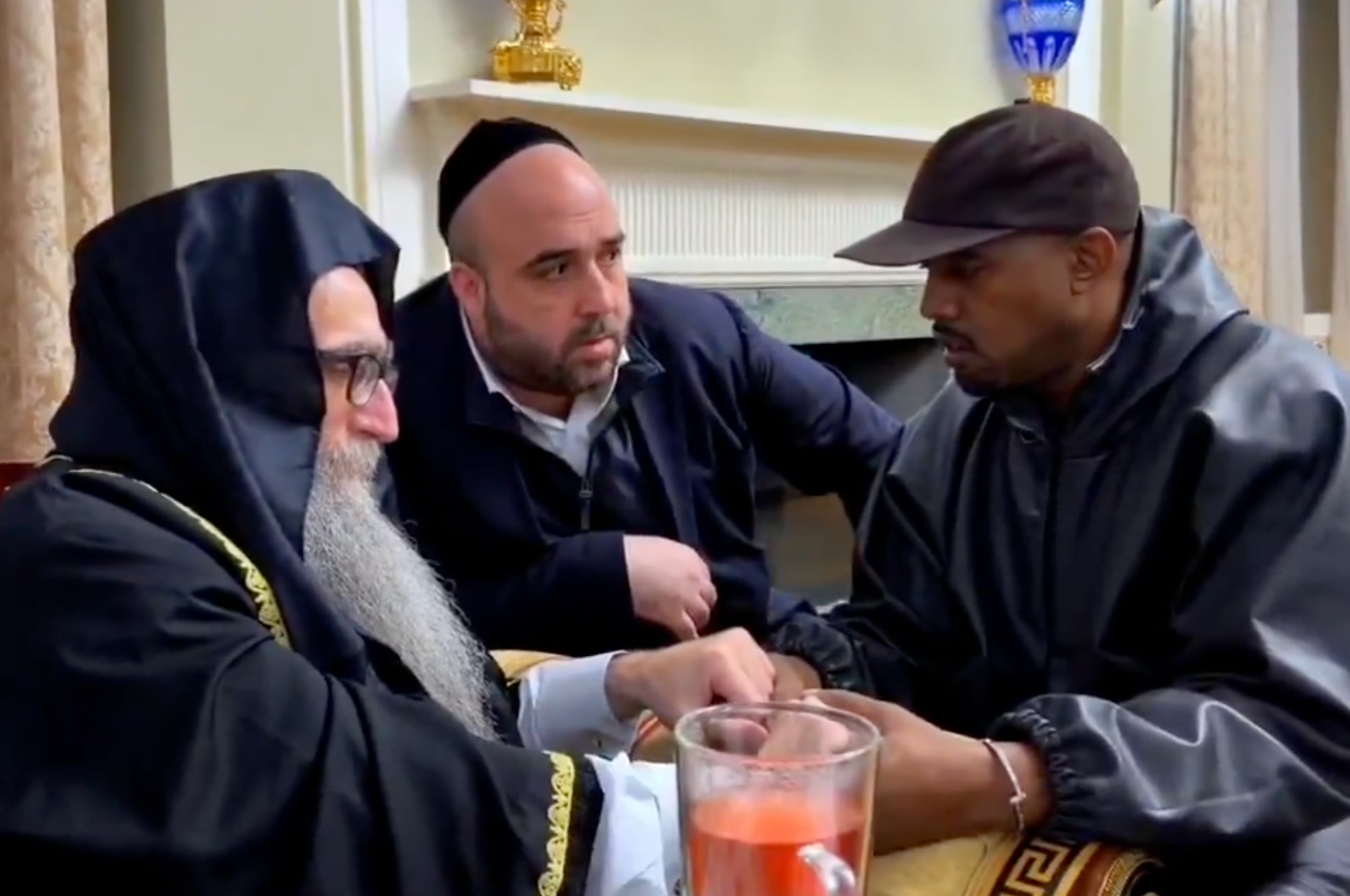 Kanye West has held a private meeting with a prominent New York rabbi in which he said he was ‘taking accountability’ for his antisemitic tirades, which he blamed on his bipolar disorder