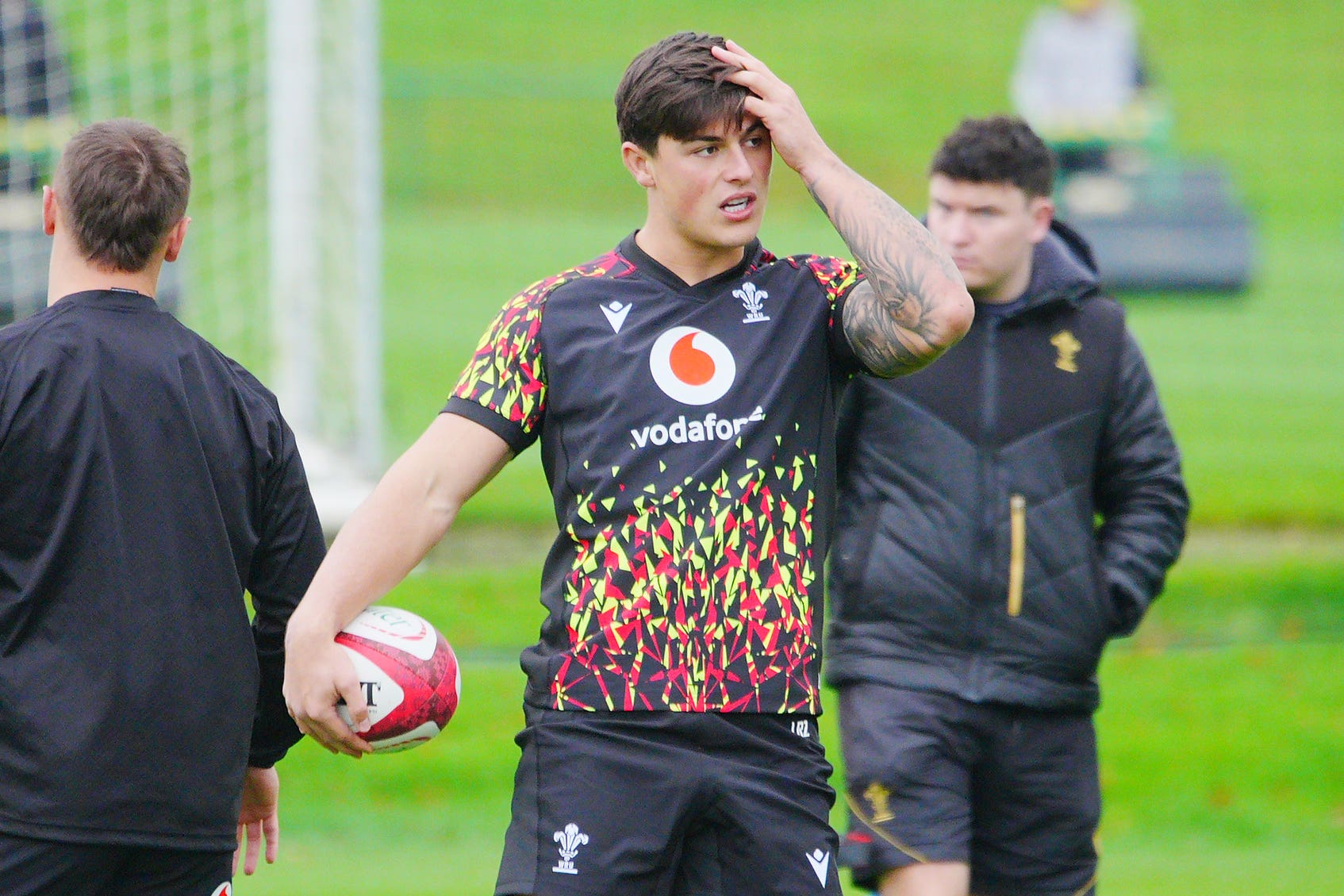 Louis Rees-Zammit will be on the bench when Wales take on Argentina this weekend