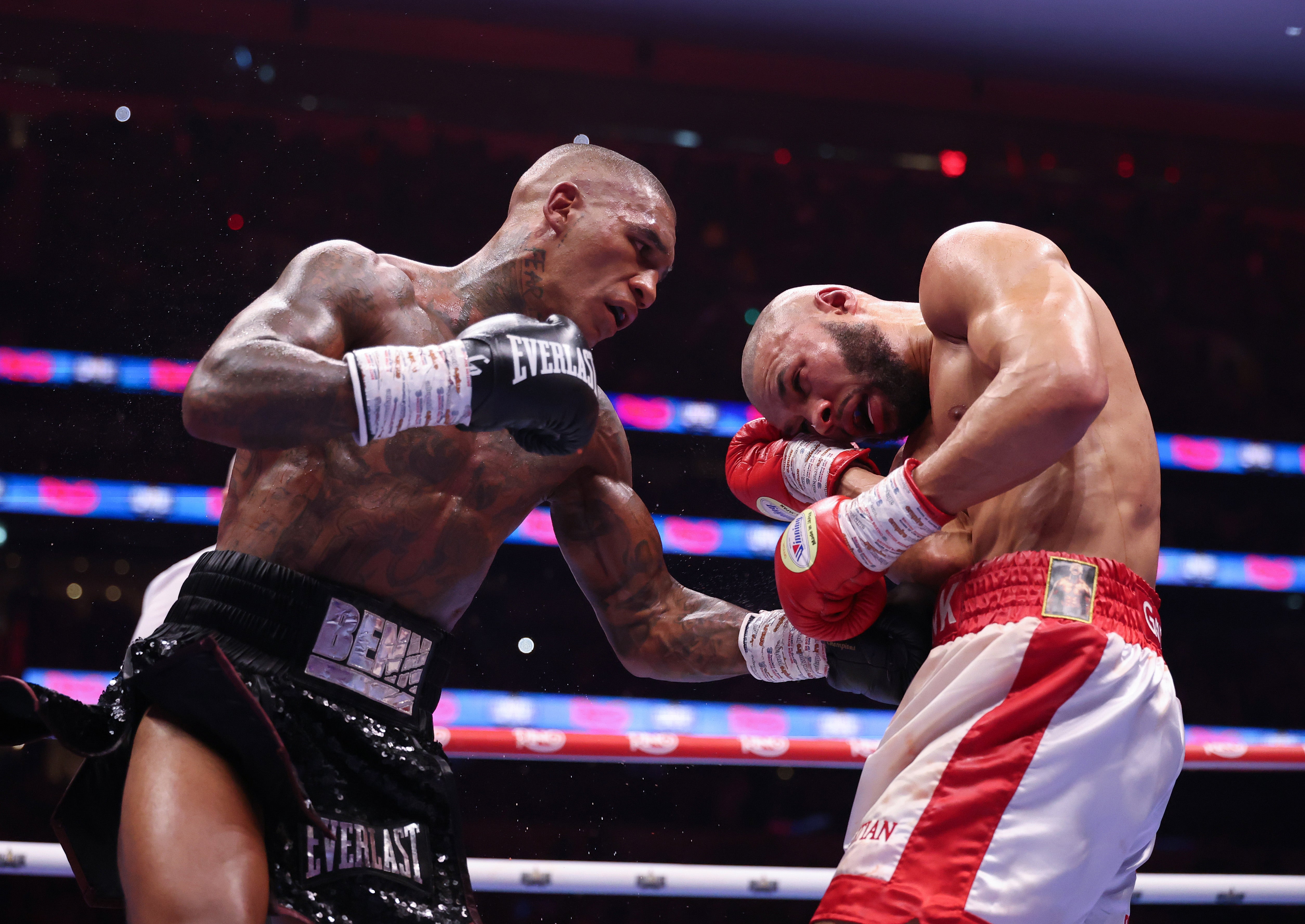 Benn appeared to come close to stopping Eubank Jr in their first bout
