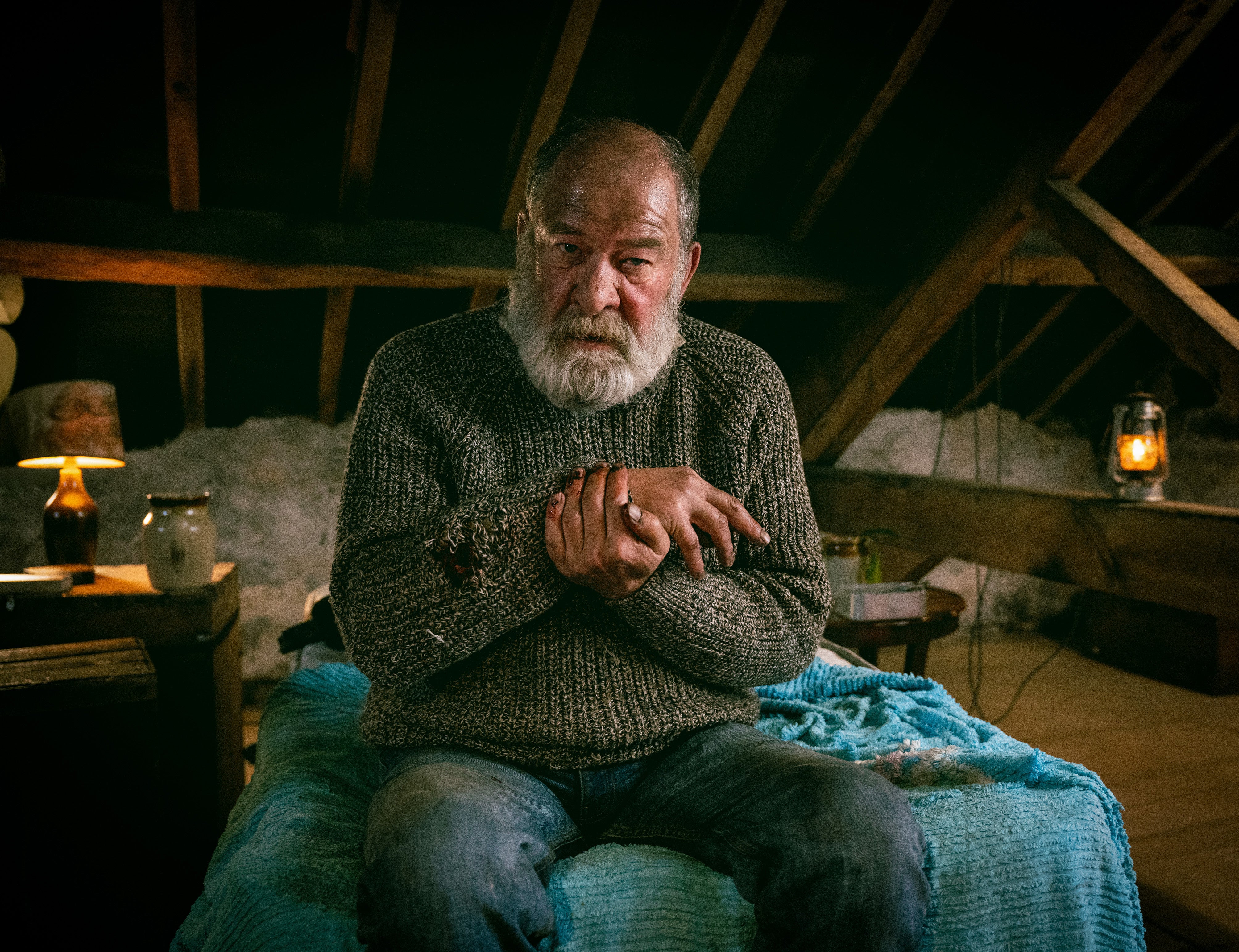 Џошуа Ричардс као медвед у Емердејлу