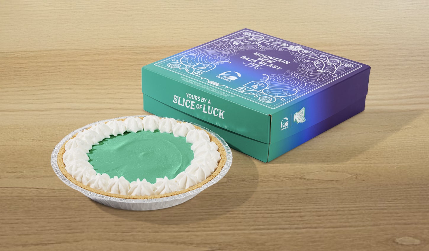 The Baja Blast pie is being sold for $19.99 for a limited time