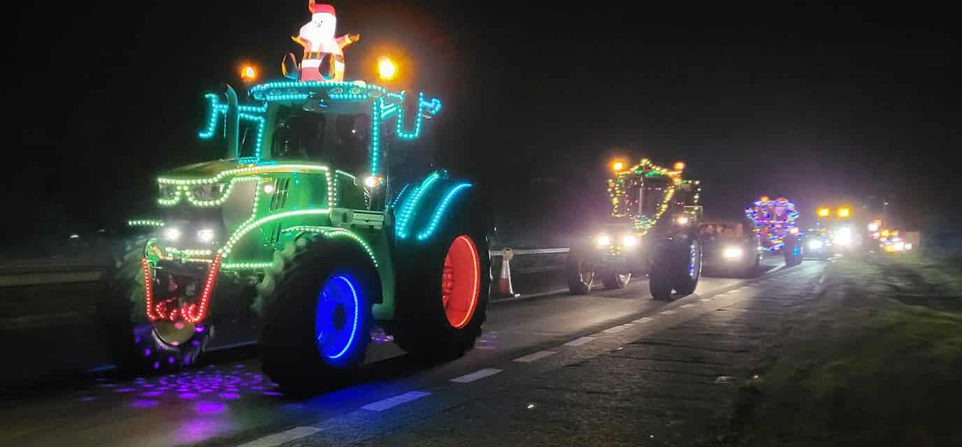 Participants in the Suffolk Tractor Light Parade have been targeted by scammers, according to the event's organiser