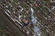 Putin claims Russian army has surrounded Ukraine city dubbed ‘the gateway to Donetsk’