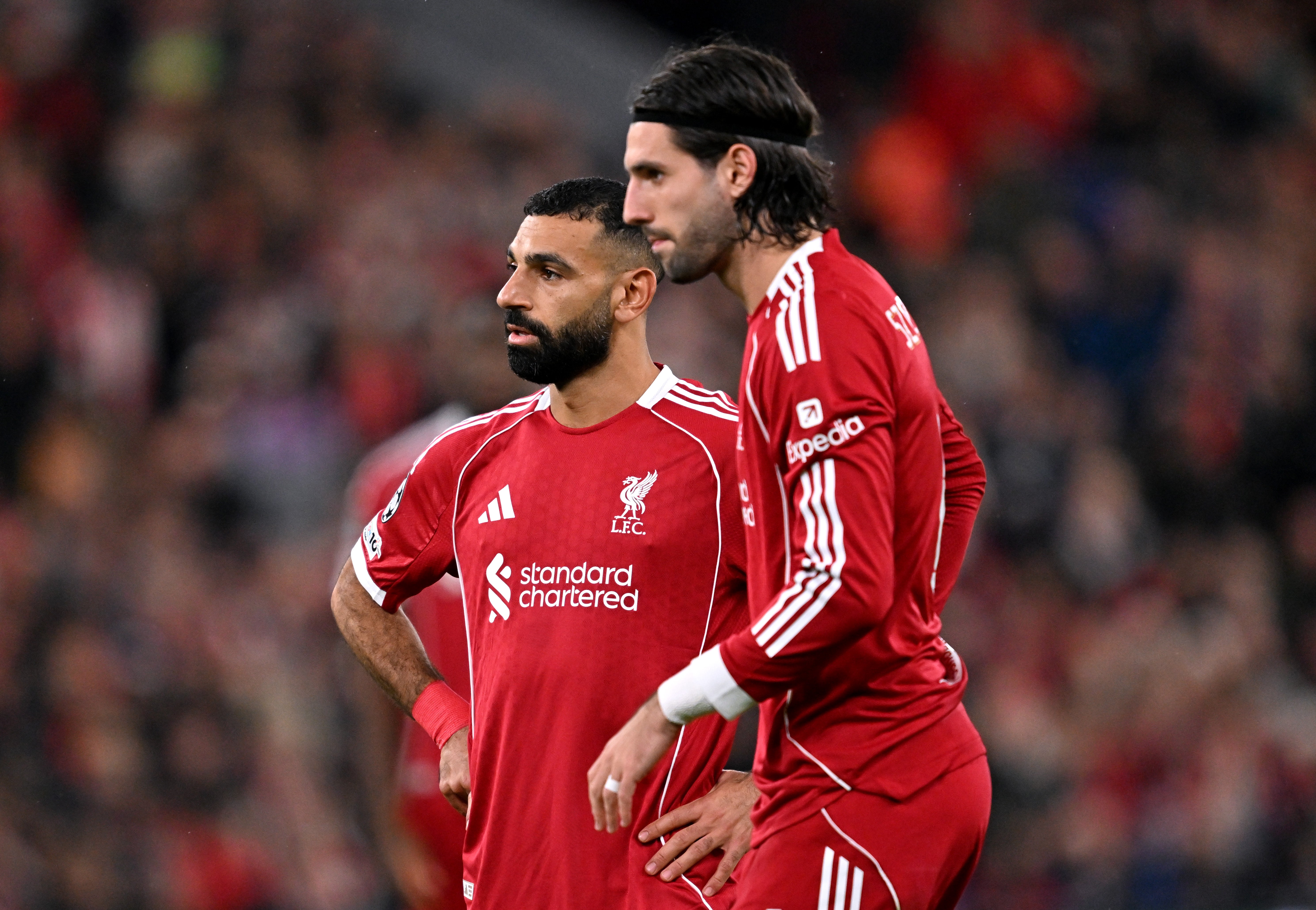Dominik Szoboszlai has hailed the leadership of players like Mohamed Salah