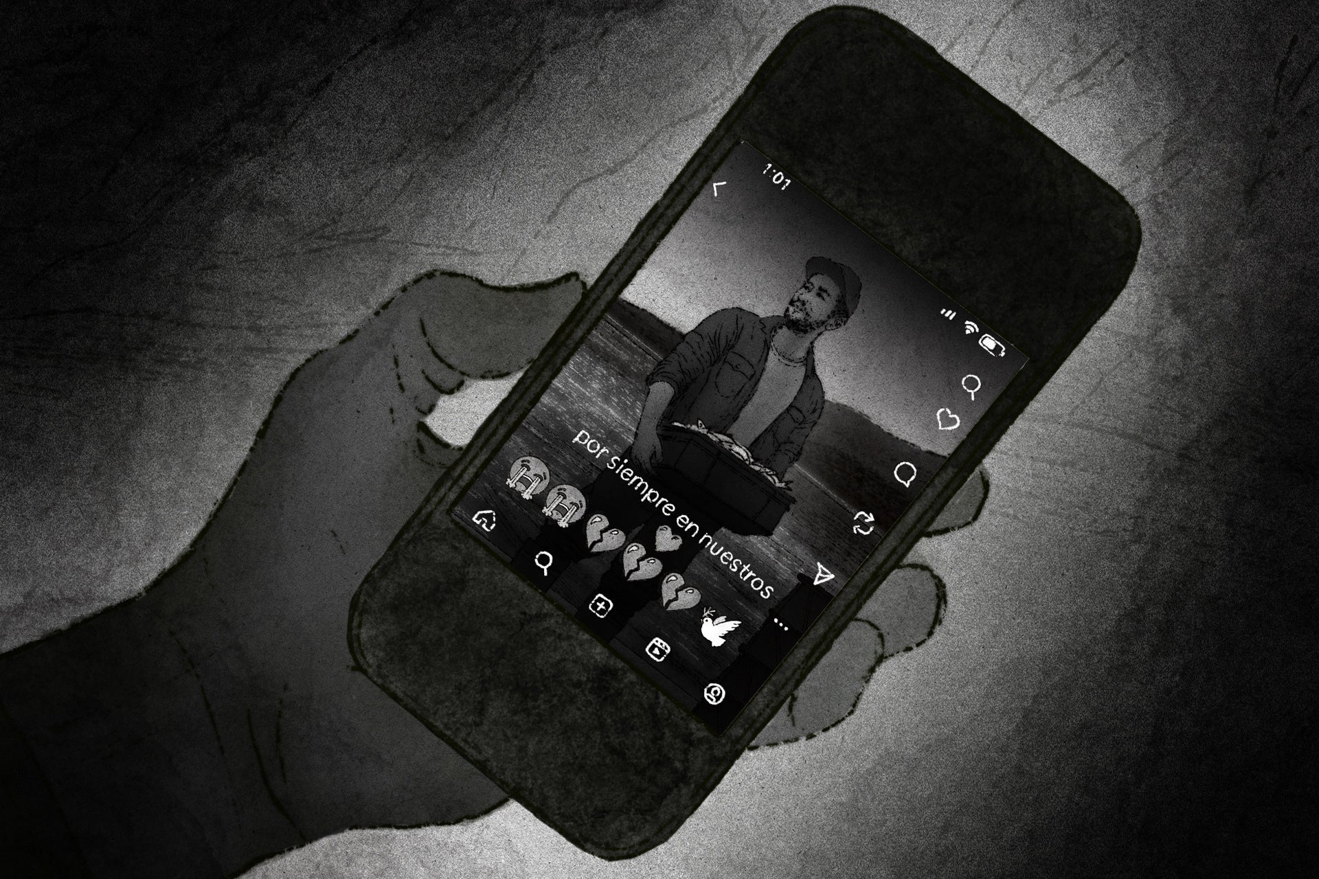 The families have learnt of their loved ones’ deaths via social media