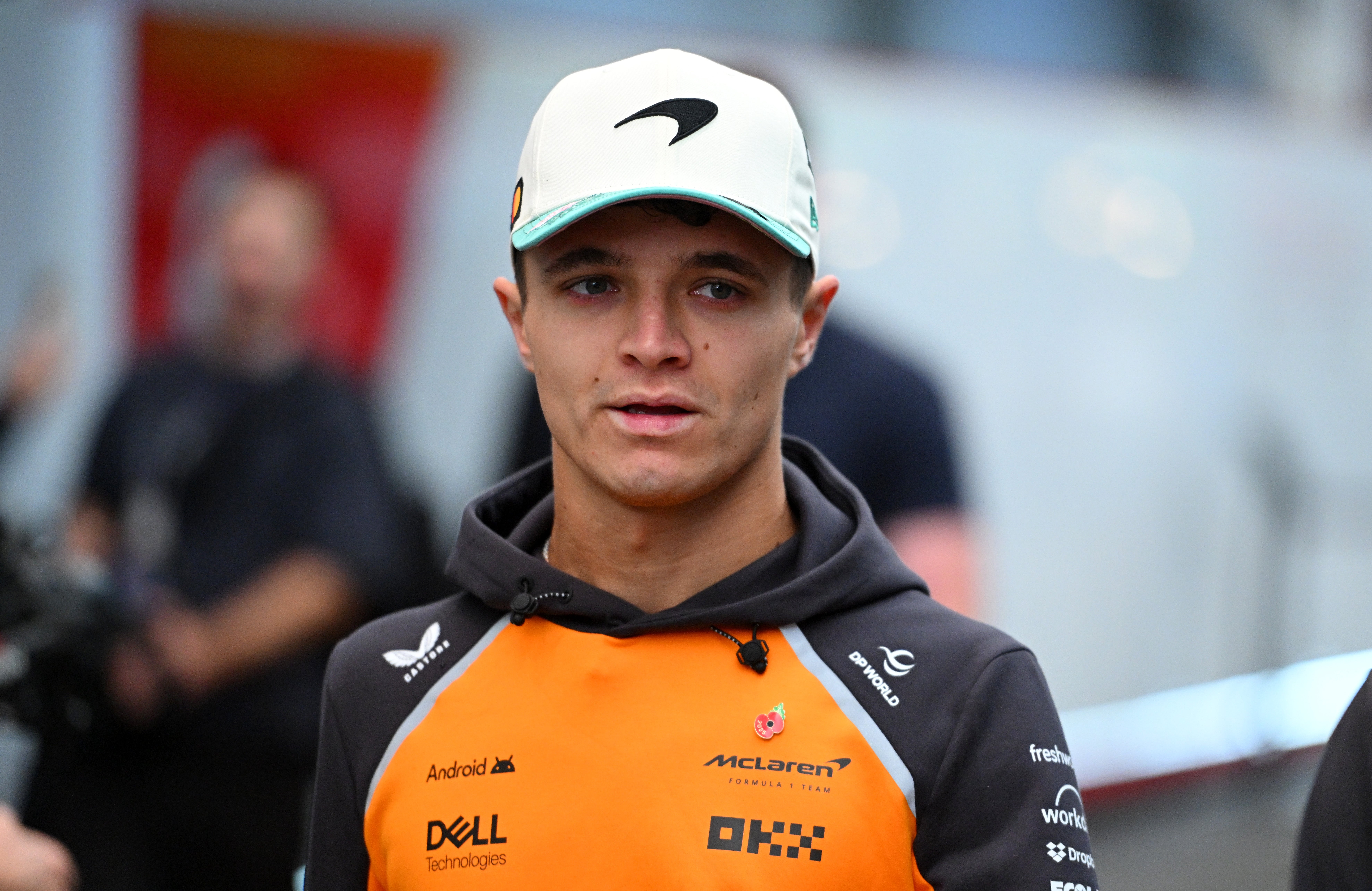 Lando Norris is worried about the cooler conditions in Las Vegas