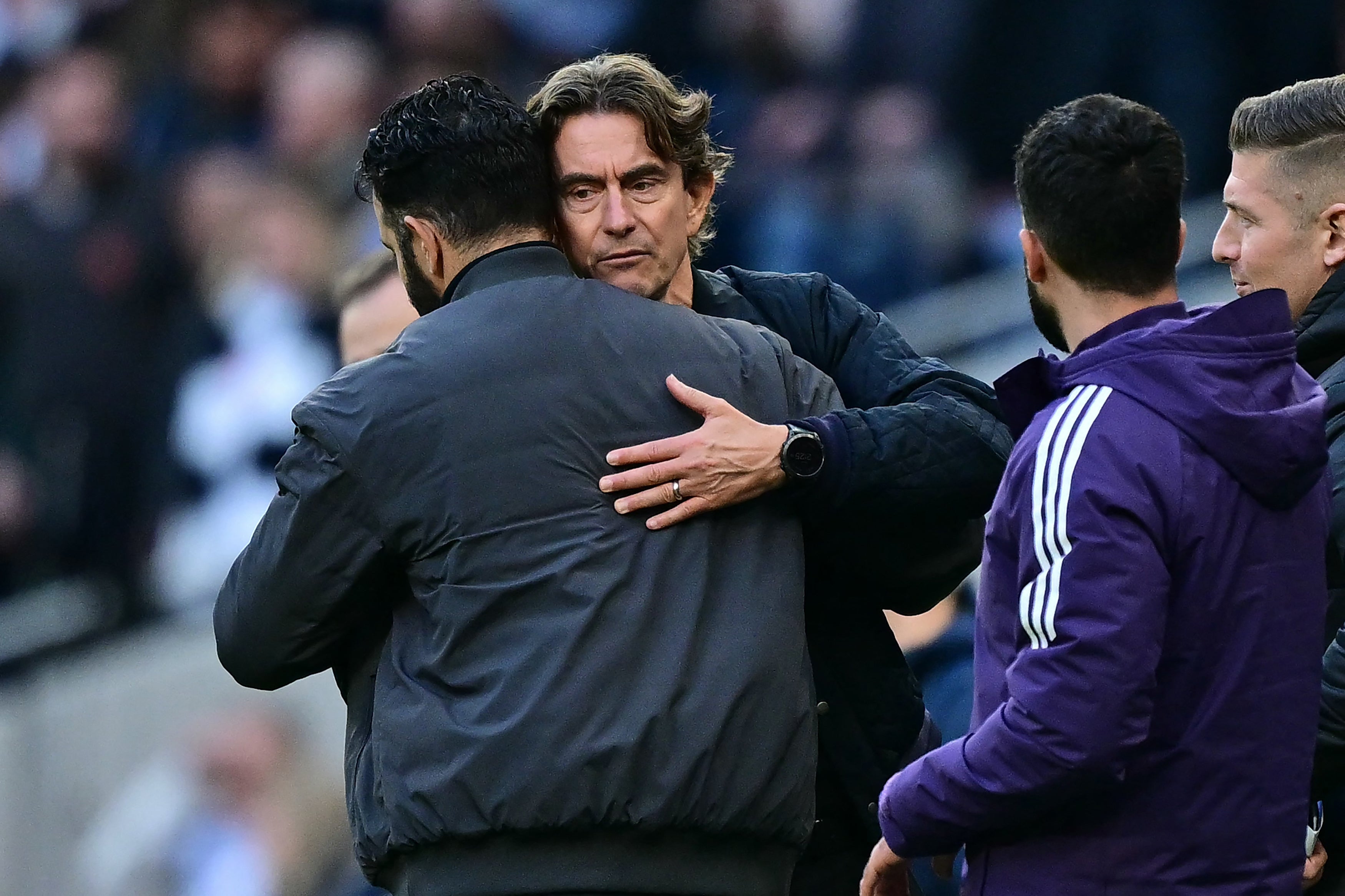 The spoils were shared between Thomas Frank and Ruben Amorim